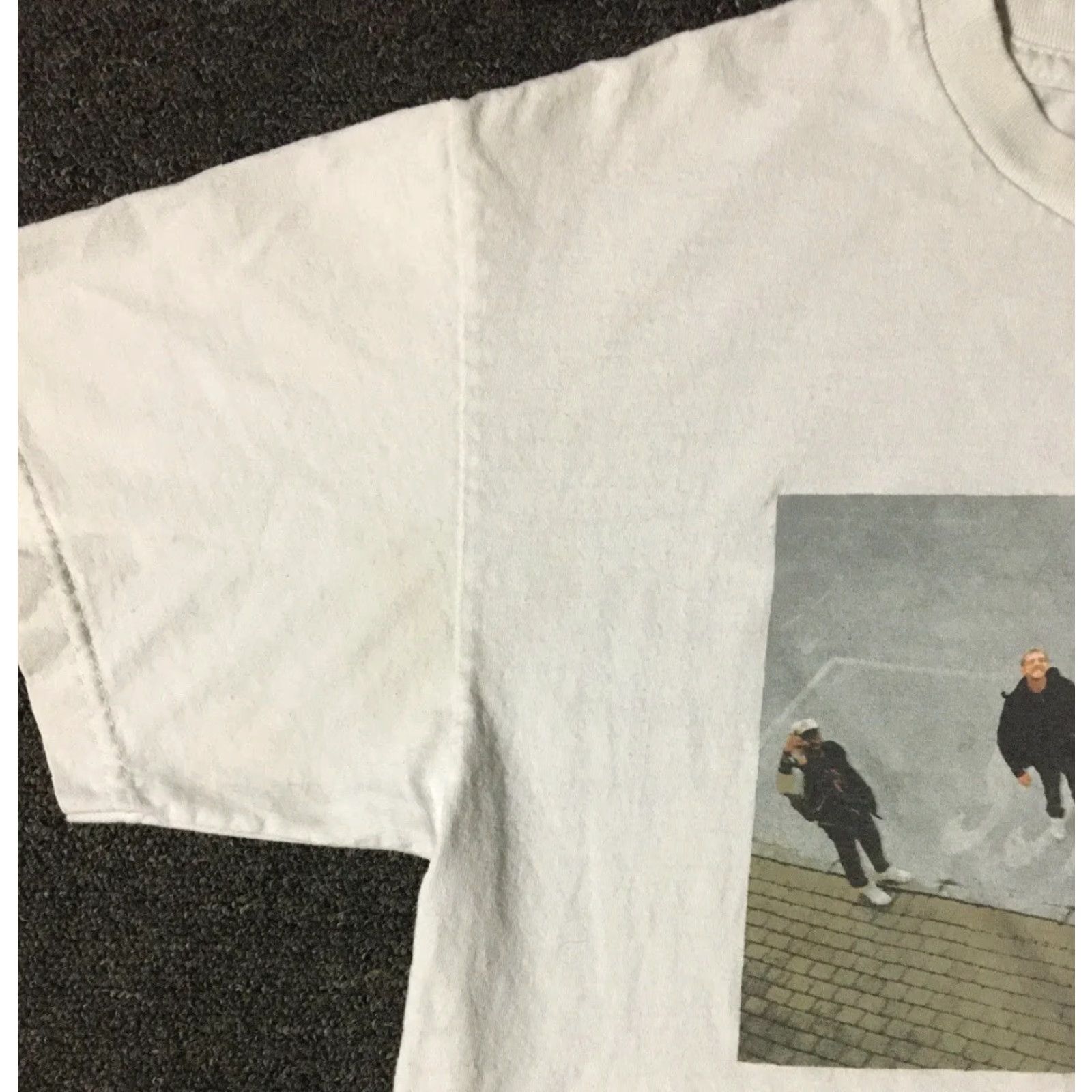 Odd Future Brockhampton Family Matters Faded Shirt M Concert Hip Hop White Graphic Tee Men 90s California Flower Rose Rock Streetwear Size US M / EU 48-50 / 2 - 5 Thumbnail