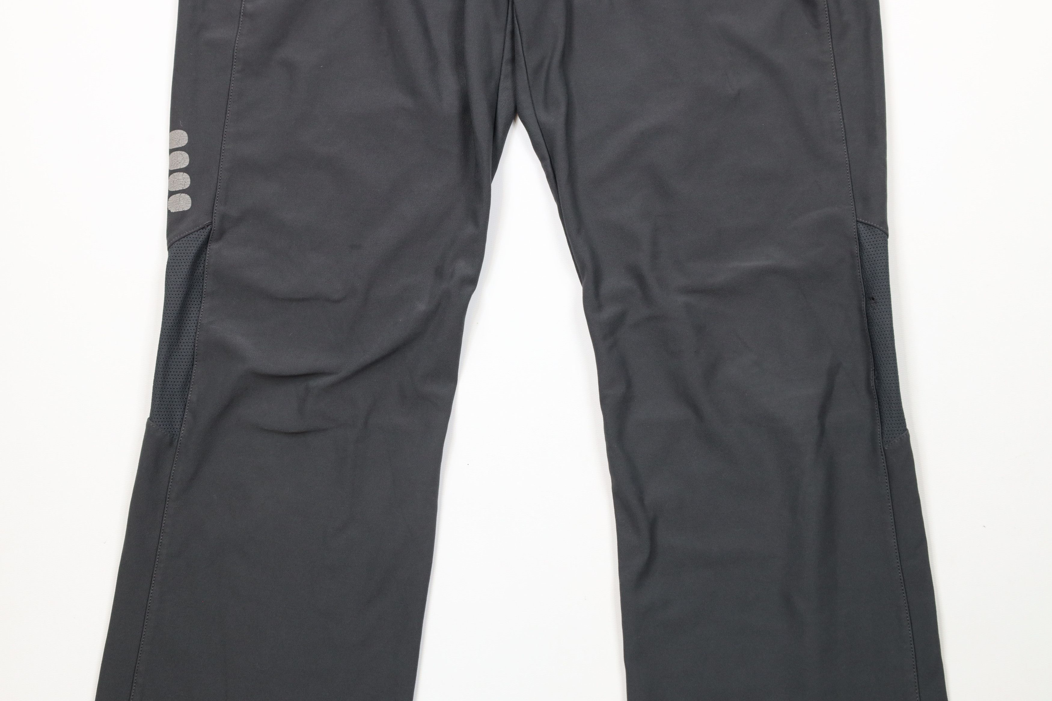Nike × Vintage Vintage Nike Travis Scott Mini Swoosh Flared Pants Gray Size 29" - 3 Thumbnail