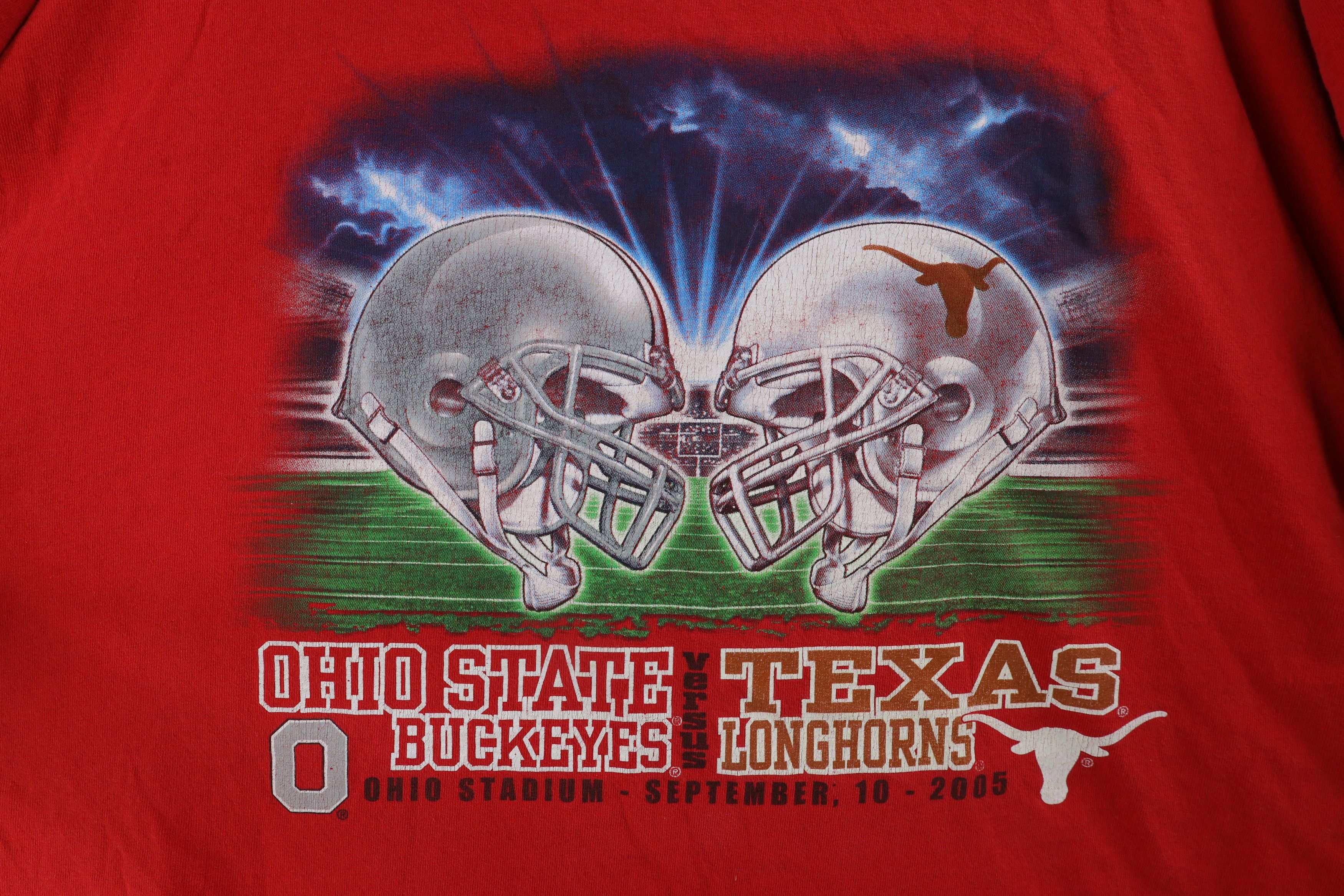 Vintage Vintage University vs University of Texas Football T-Shirt Size US XXL / EU 58 / 5 - 4 Thumbnail