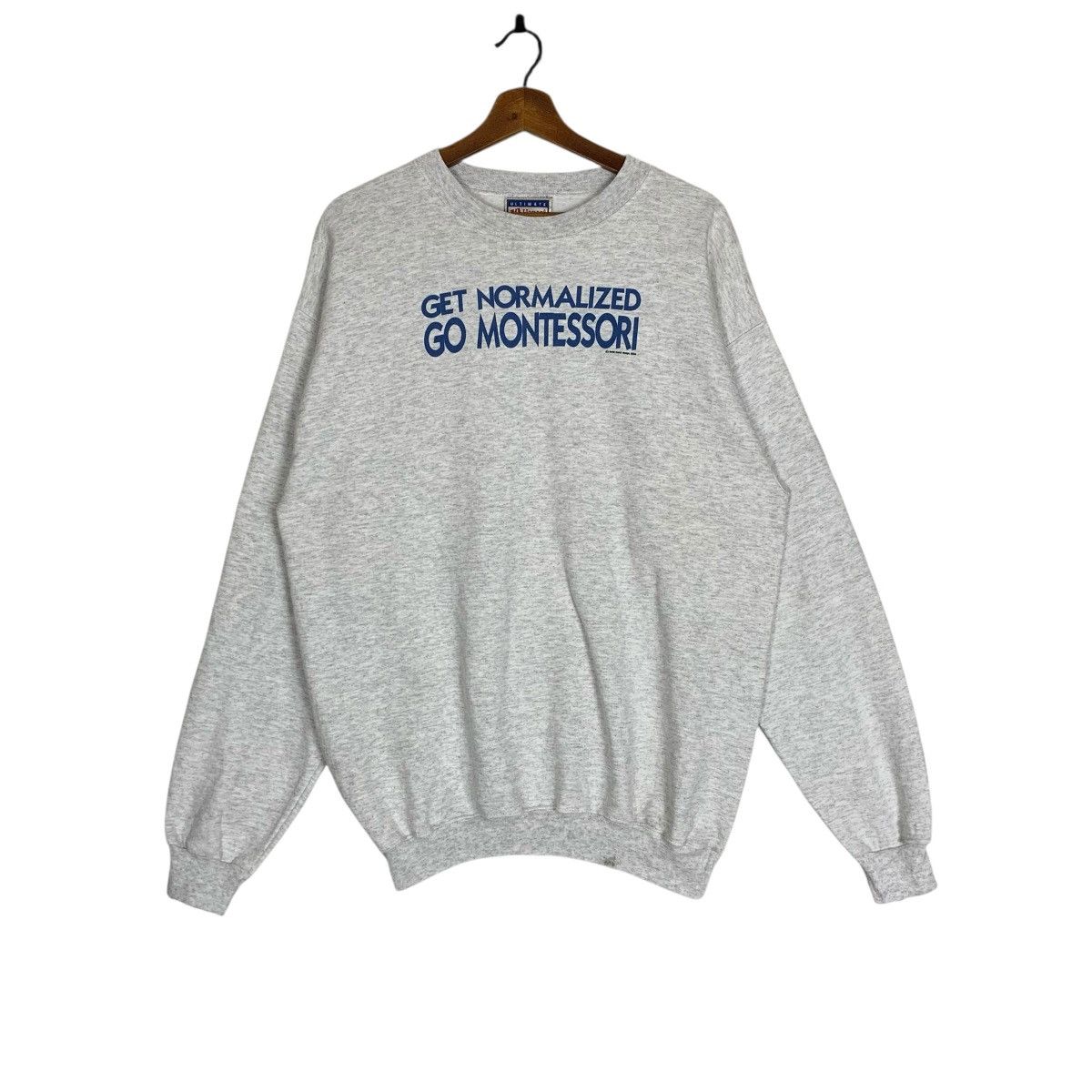 Hanes Vintage Hanes Printpro StreetWear Crewneck Sweatshirt Size US M / EU 48-50 / 2 - 1 Thumbnail