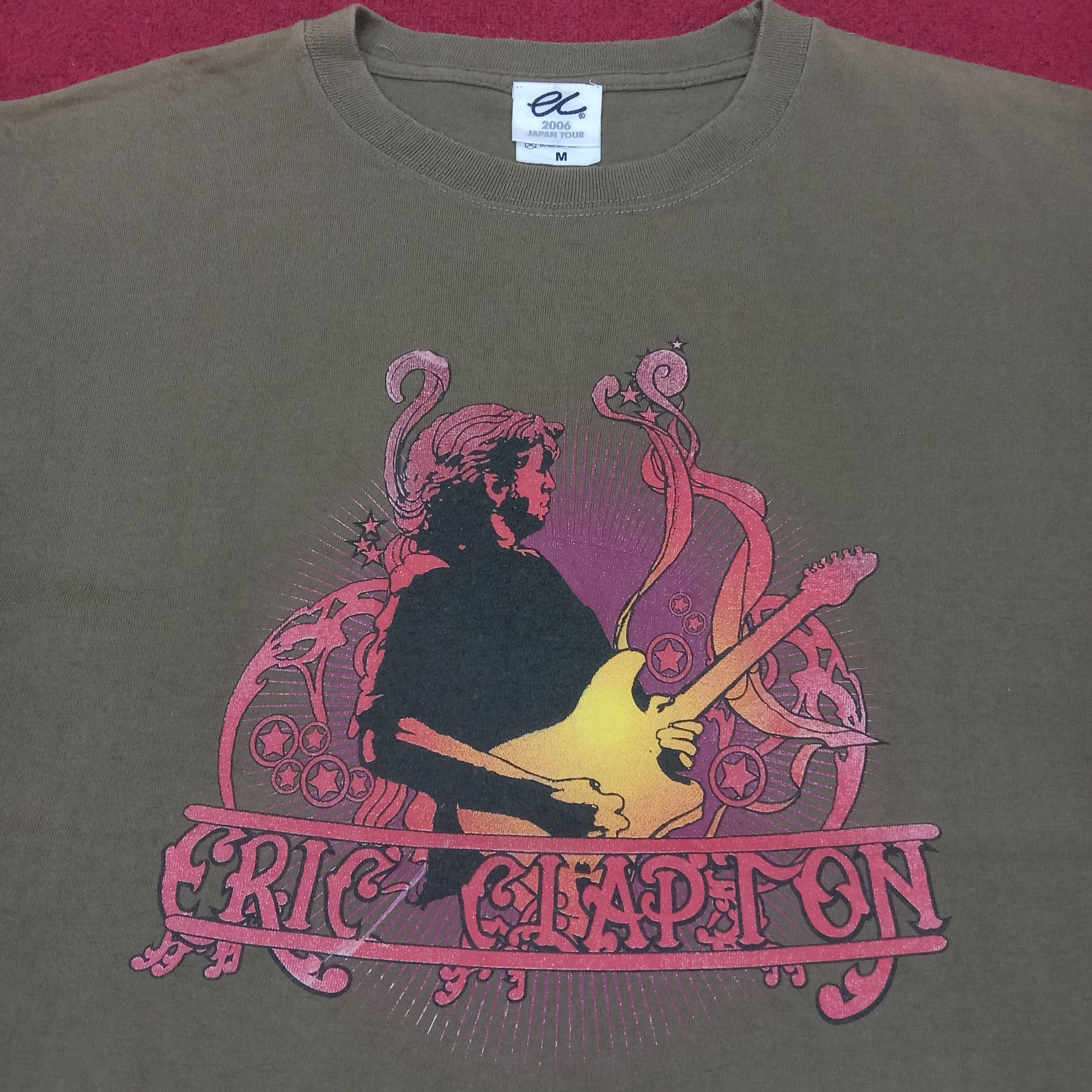 Band Tees × Vintage Eric Clapton Tour Tshirt Singer Music Size US M / EU 48-50 / 2 - 2 Thumbnail