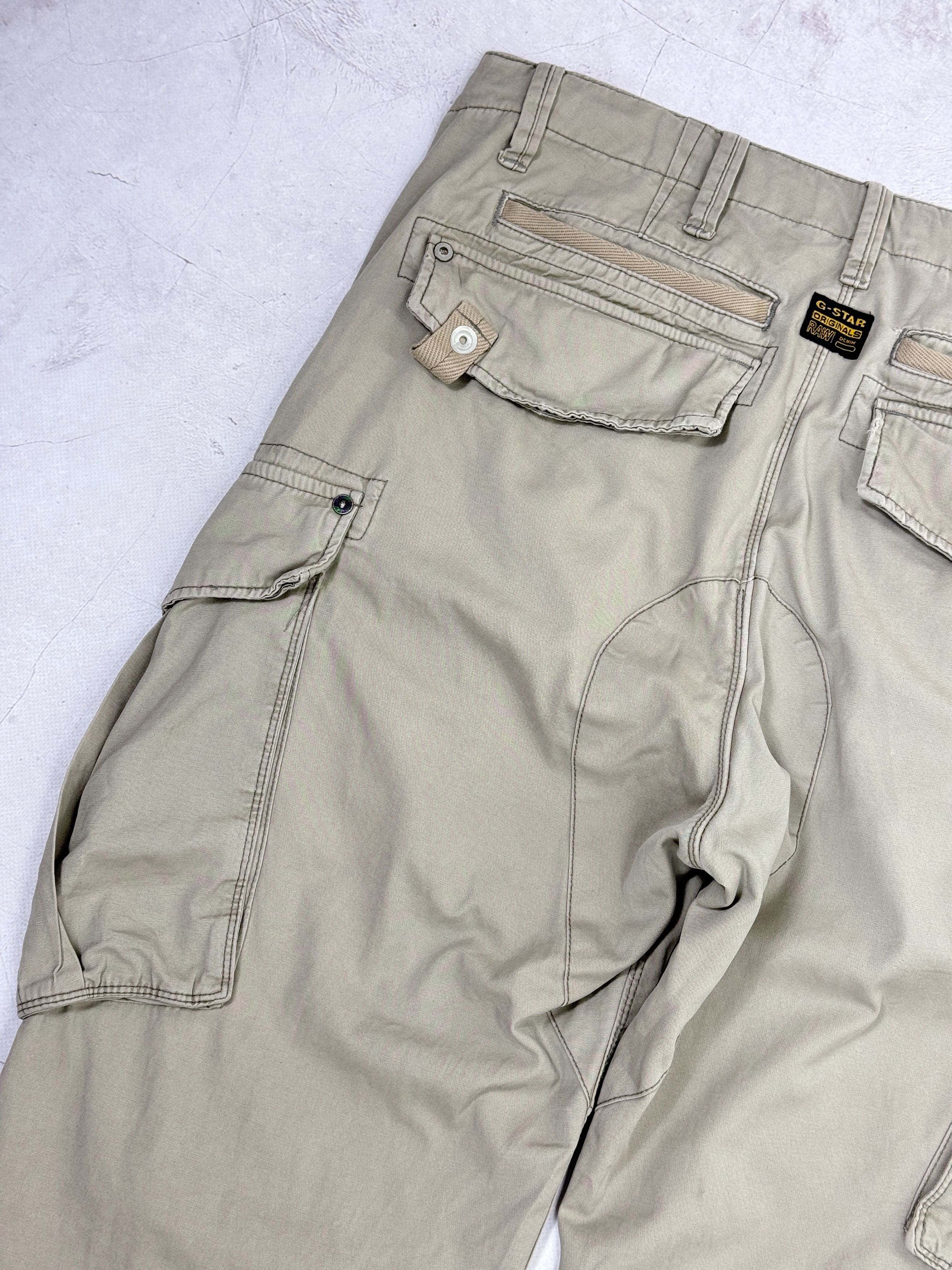 G-Star G-Star Raw Cargo Pants Rovic Tapered Multipocket Size US 34 / EU 50 - 10 Thumbnail