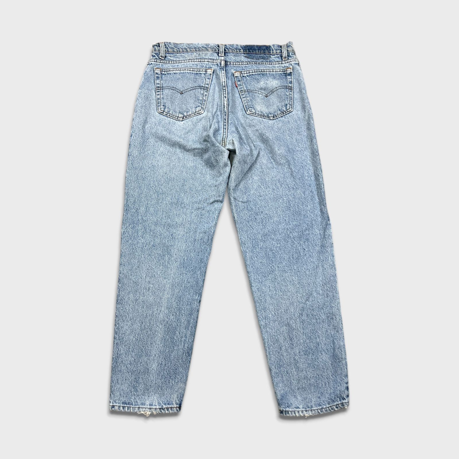 Levi's × Levi's Vintage Clothing Levi's Jeans 34x30 Baggy Relaxed Taper USA 90s Denim Pants Size US 34 / EU 50 - 5 Thumbnail