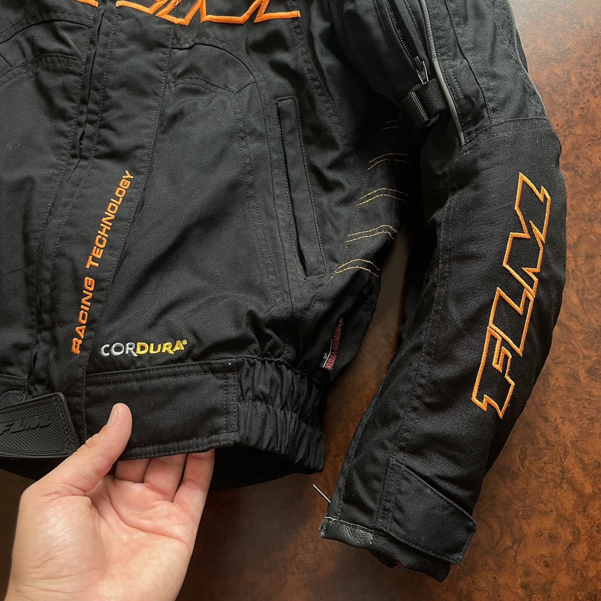 NASCAR Real moto FLM cordura jacket bomber marlboro armor racing Size US XS / EU 42 / 0 - 4 Thumbnail