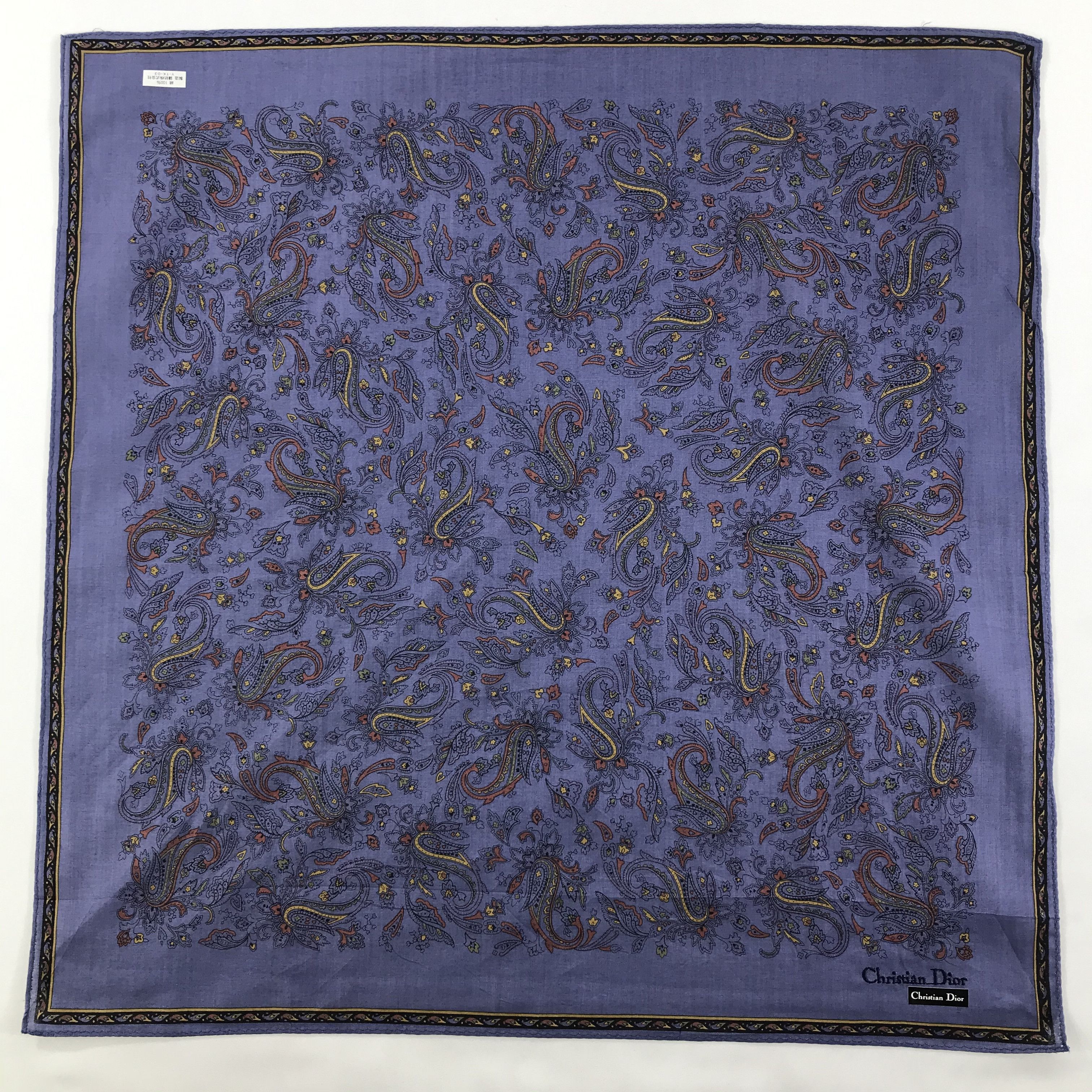 Vintage Christian Dior Neckerchief / Bandana / Handkerchief Size ONE SIZE - 3 Thumbnail