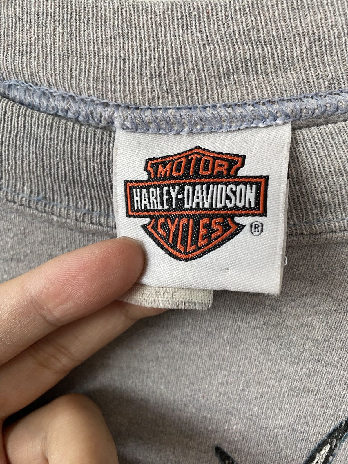 Harley Davidson Vintage 00’s Harley-Davidson Skull Sweatshirt💀🔥 Size US L / EU 52-54 / 3 - 7 Thumbnail