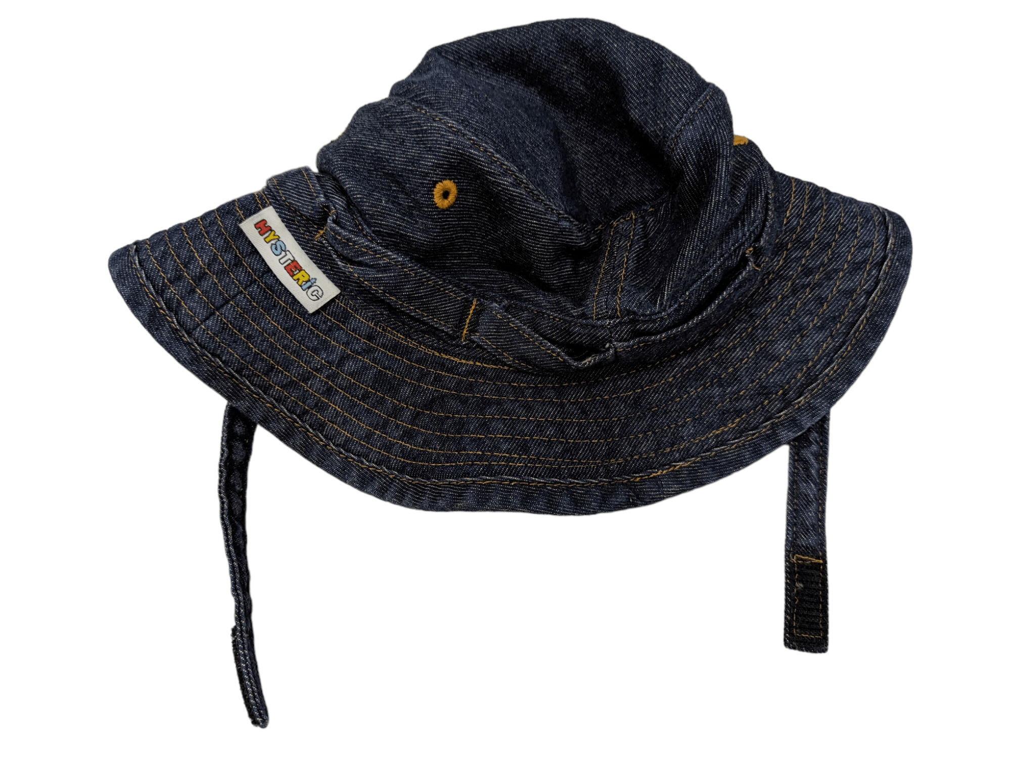 Hysteric Glamour Hysteric Glamour Hysteric Mini Blue Denim Bucket Hat Size ONE SIZE - 7 Thumbnail