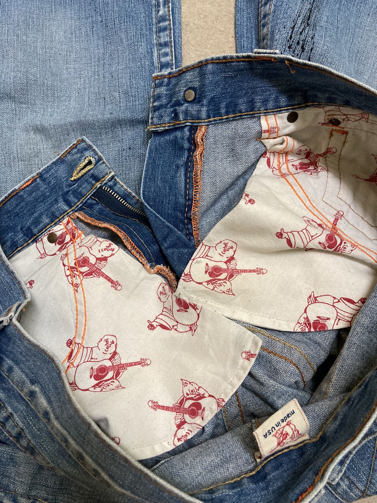 True Religion True Religion Billy Flare Jeans Size 34" / US 12 / IT 48 - 20 Thumbnail