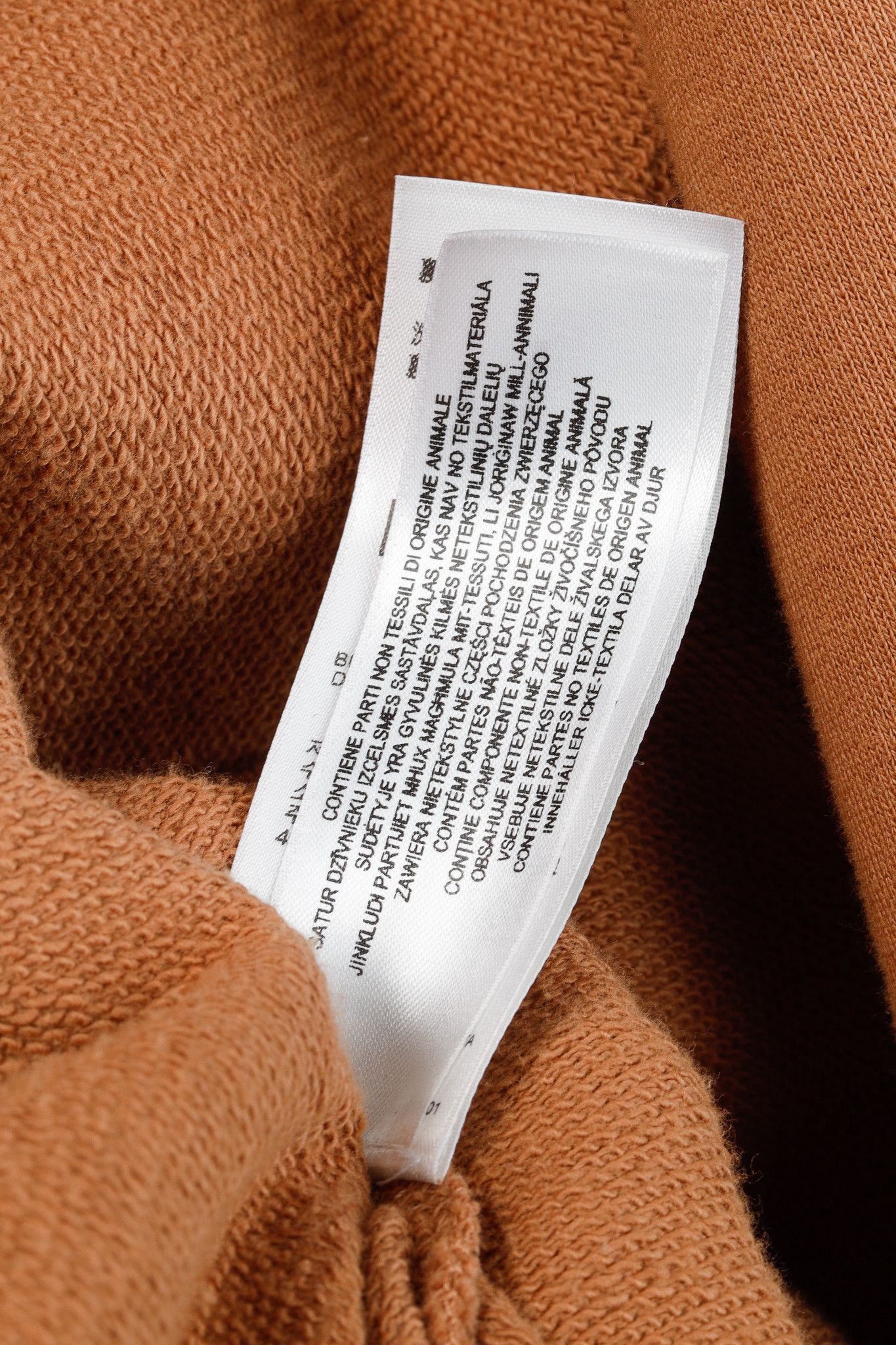 Burberry Burberry Melodie Camel Cotton Check-Hood Oversized Hoodie Size S / US 4 / IT 40 - 14 Thumbnail