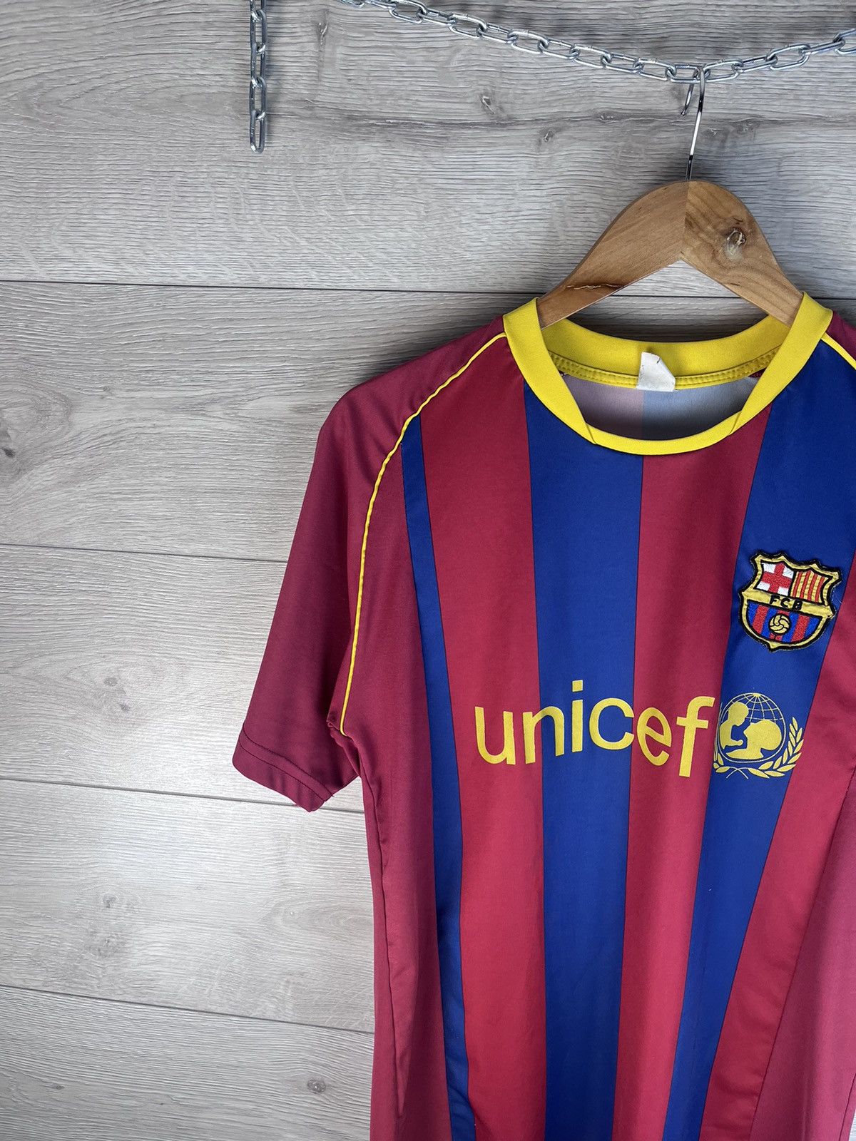 Japanese Brand Very rare soccer jersey FC Barcelona #10 Messi Size US S / EU 44-46 / 1 - 3 Thumbnail