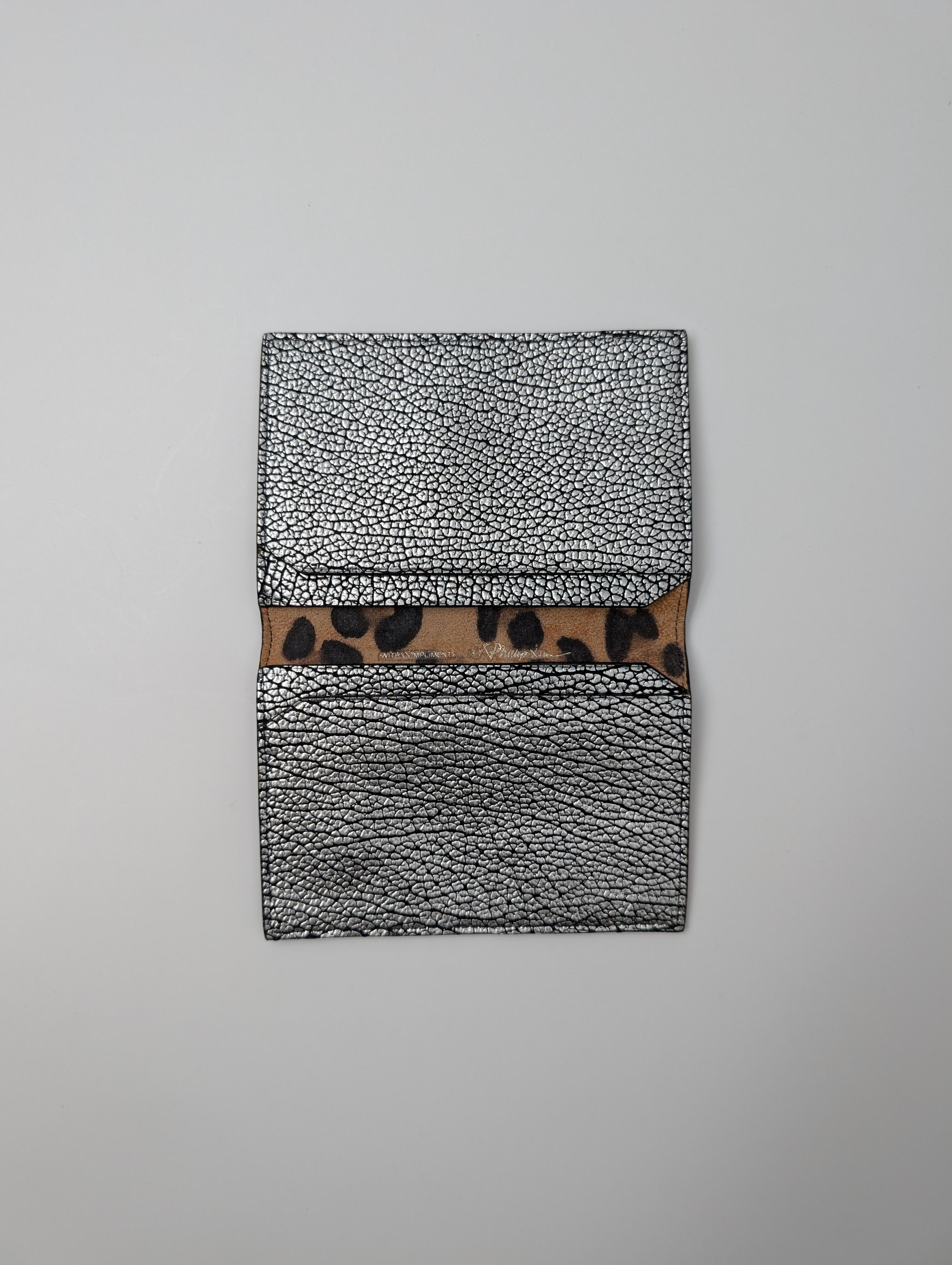 3.1 Phillip Lim 3.1 Philip Lim Silver Pattern Wallet Size ONE SIZE - 4 Thumbnail