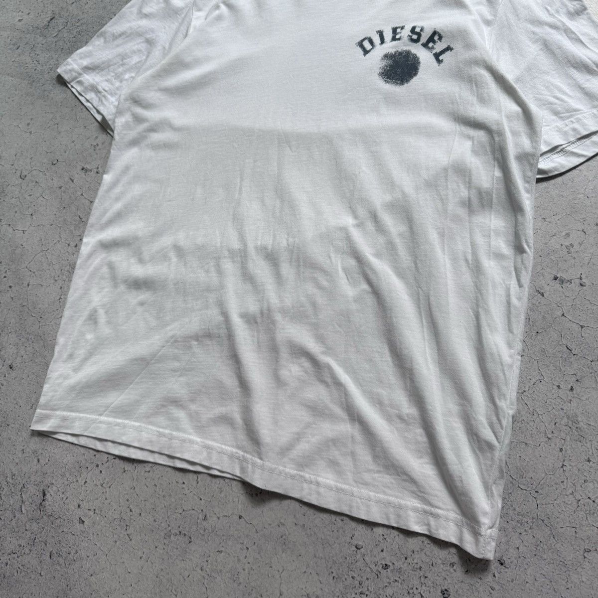 Diesel × Diesel Black Gold Diesel T Just K3 White T-Shirt Big Logo Size US M / EU 48-50 / 2 - 7 Thumbnail