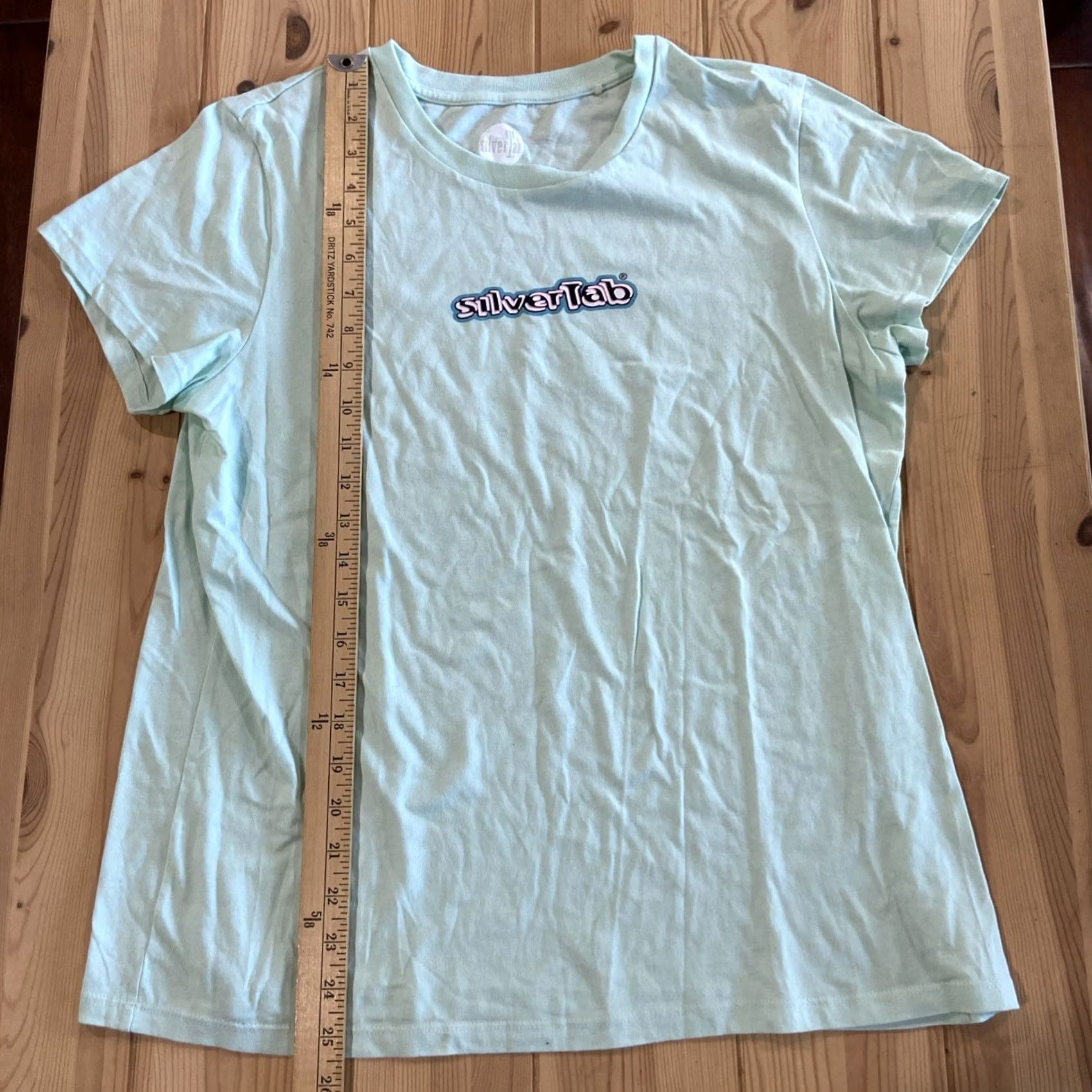 Levi's Levi's Men's SilverTab Relaxed Fit Cotton Large Mint Graphic Tee Shirt Size US L / EU 52-54 / 3 - 4 Thumbnail
