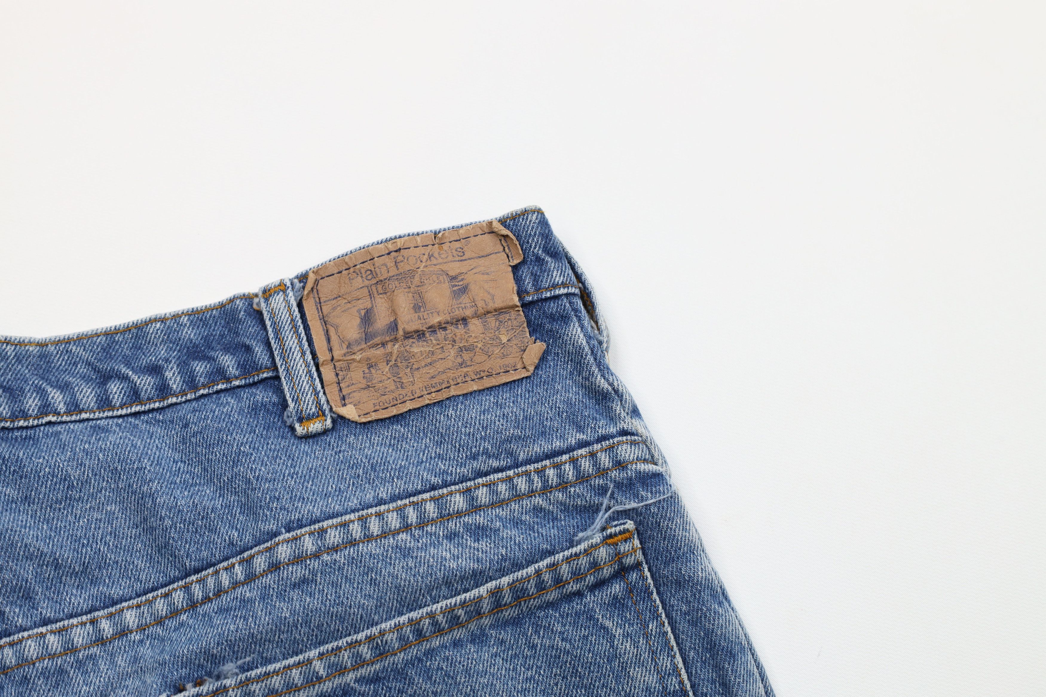 Vintage Vintage 70s Streetwear Flared Bootcut Denim Jeans Blue USA Size US 34 / EU 50 - 12 Thumbnail