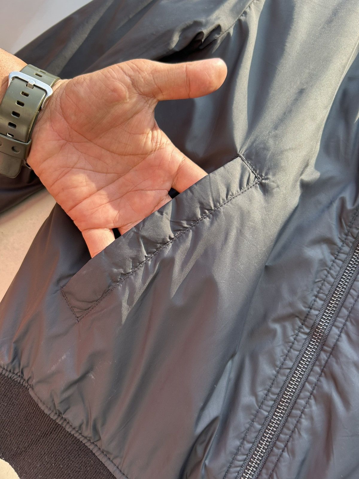 Japanese Brand × Uniqlo Japanese Brand Uniqlo Men’s Ma-1 Bomber Jacket Size US M / EU 48-50 / 2 - 13 Thumbnail