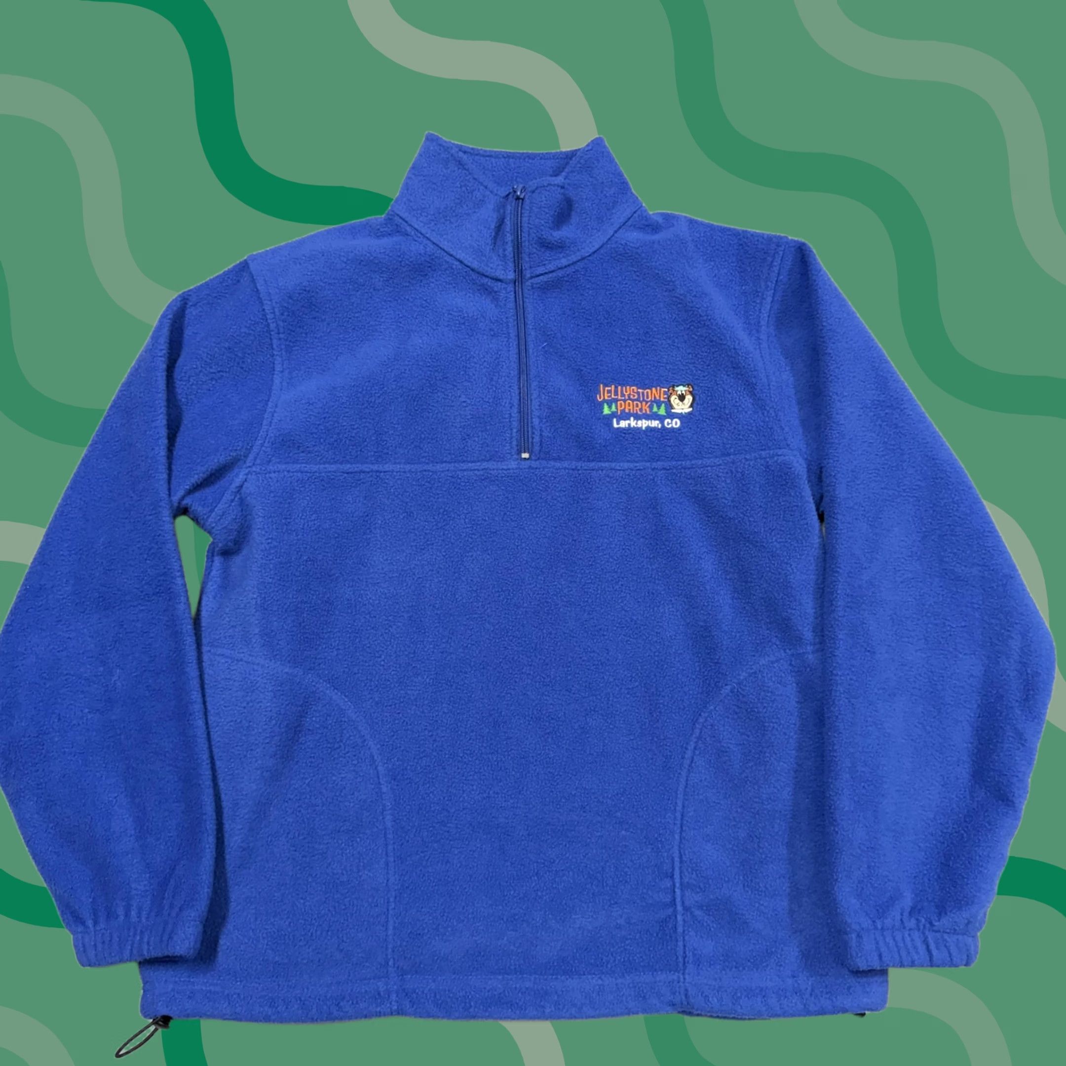 Vintage Harriton Jacket Mens M Blue Fleece 1/4 Zip Windbreaker Stand-Up Collar Pockets Casual N/A Size US M / EU 48-50 / 2 - 1 Thumbnail