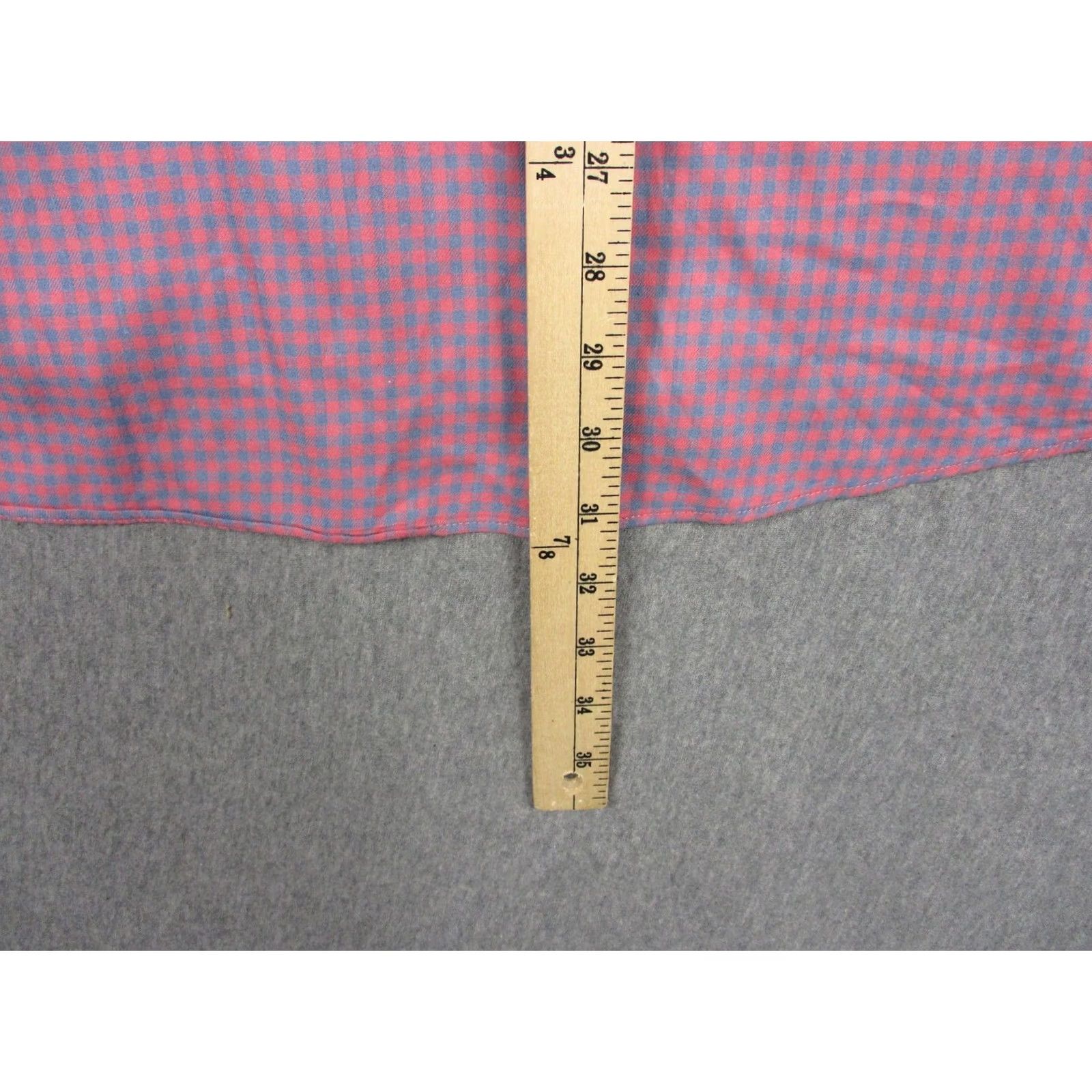 Faherty Faherty Shirt Mens XL Pink Blue Check Stretch Button-Down Long Sleeve Casual Shirt Size US XL / EU 56 / 4 - 6 Thumbnail