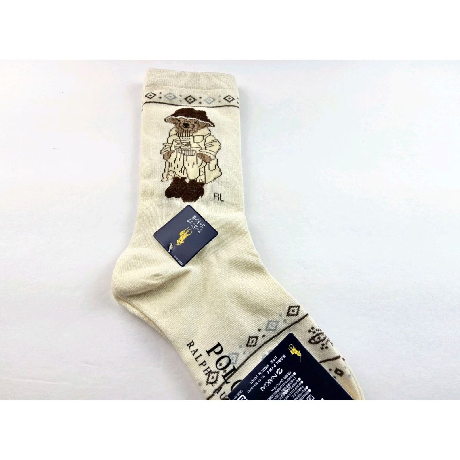 Ralph Lauren Ralph Lauren Polo Socks Dress Socks Multicolor Cotton Blend Unisex Adults Fish Theme Japan Size S 23-25cm Size US S / EU 44-46 / 1 - 5 Thumbnail