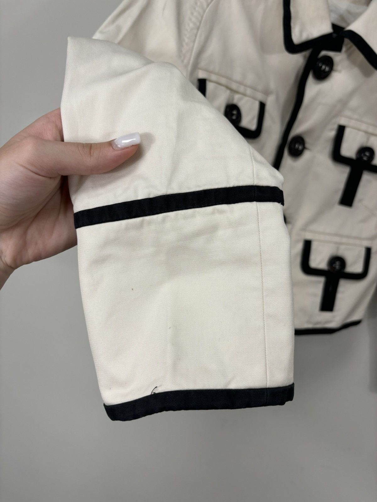 Dsquared2 Dsquared2 Women’s Multipocket Rare Luxury Short Boxy Jacket Size S / US 4 / IT 40 - 9 Thumbnail
