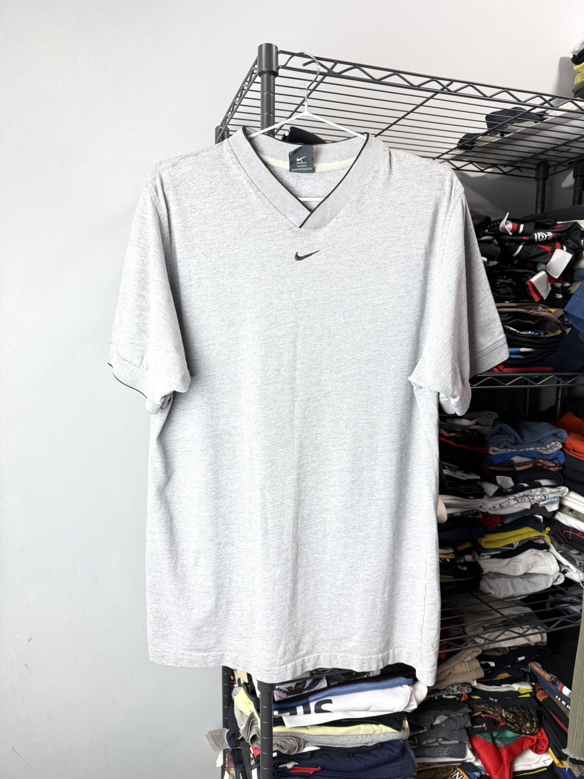 Nike Vintage 1990’s Nike Center Logo T Shirt Travis Scott Size US M / EU 48-50 / 2 - 1 Thumbnail