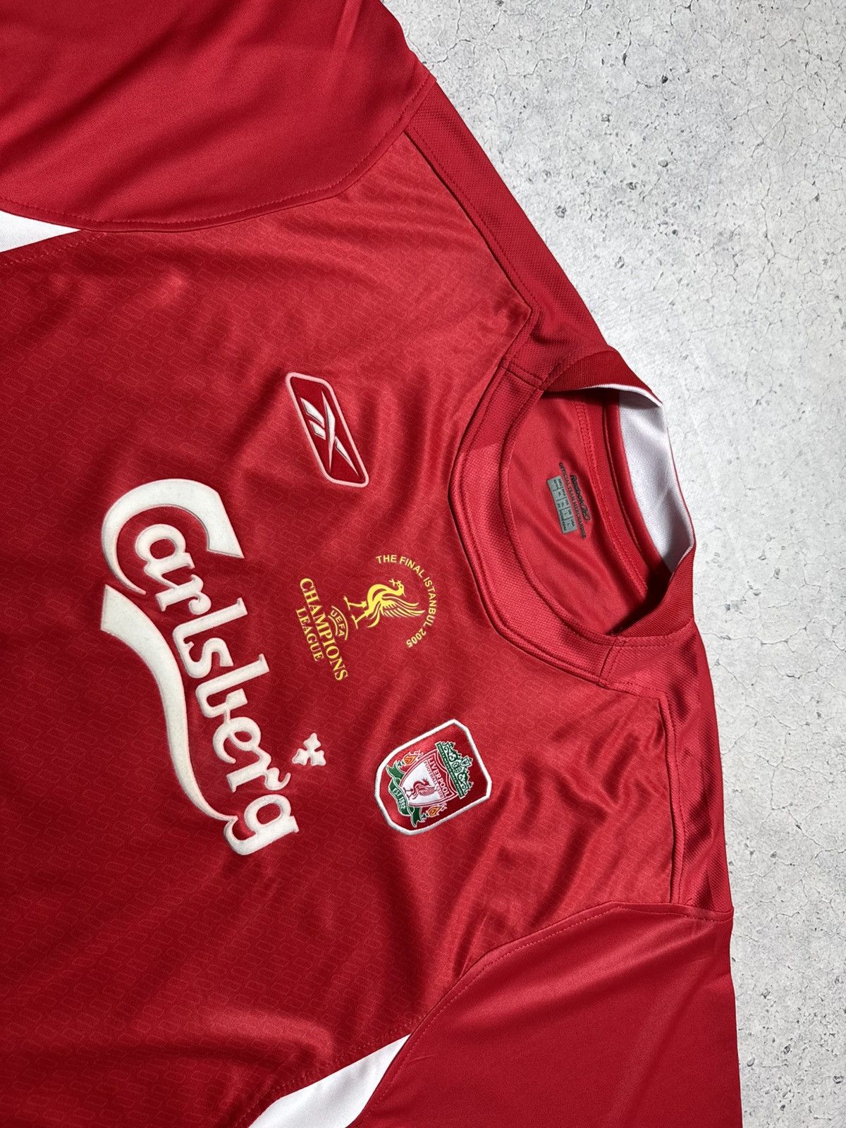 Reebok Reebok FC Liverpool 2004/2006 Gerrard #8 Soccer Jersey Size US XL / EU 56 / 4 - 5 Thumbnail