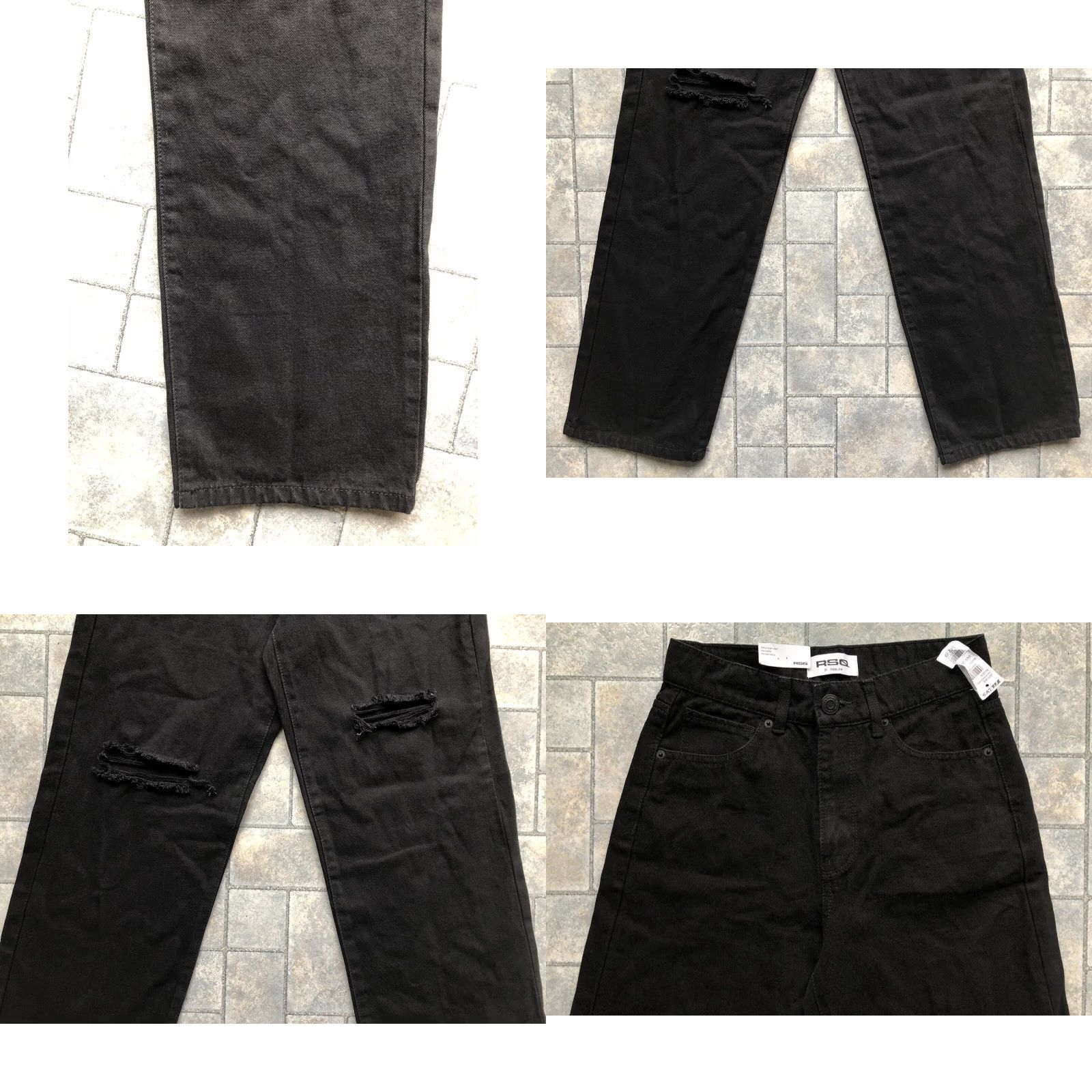 Rsq RSQ Jeans Baggy Black 25 Women 100% Cotton NWT Tilly’s 90s Punk Preppy MSRP 42.99 Regular Modern Casual Tilly’s Size 42" / US 20 - 8 Thumbnail