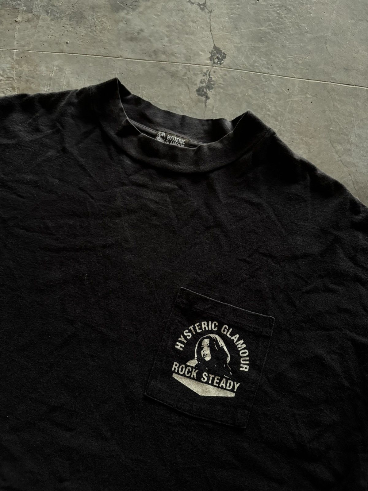 Hysteric Glamour HYSTERIC GLAMOUR pocket tee fade tee japanese tokyo harajuku Size US XL / EU 56 / 4 - 3 Thumbnail