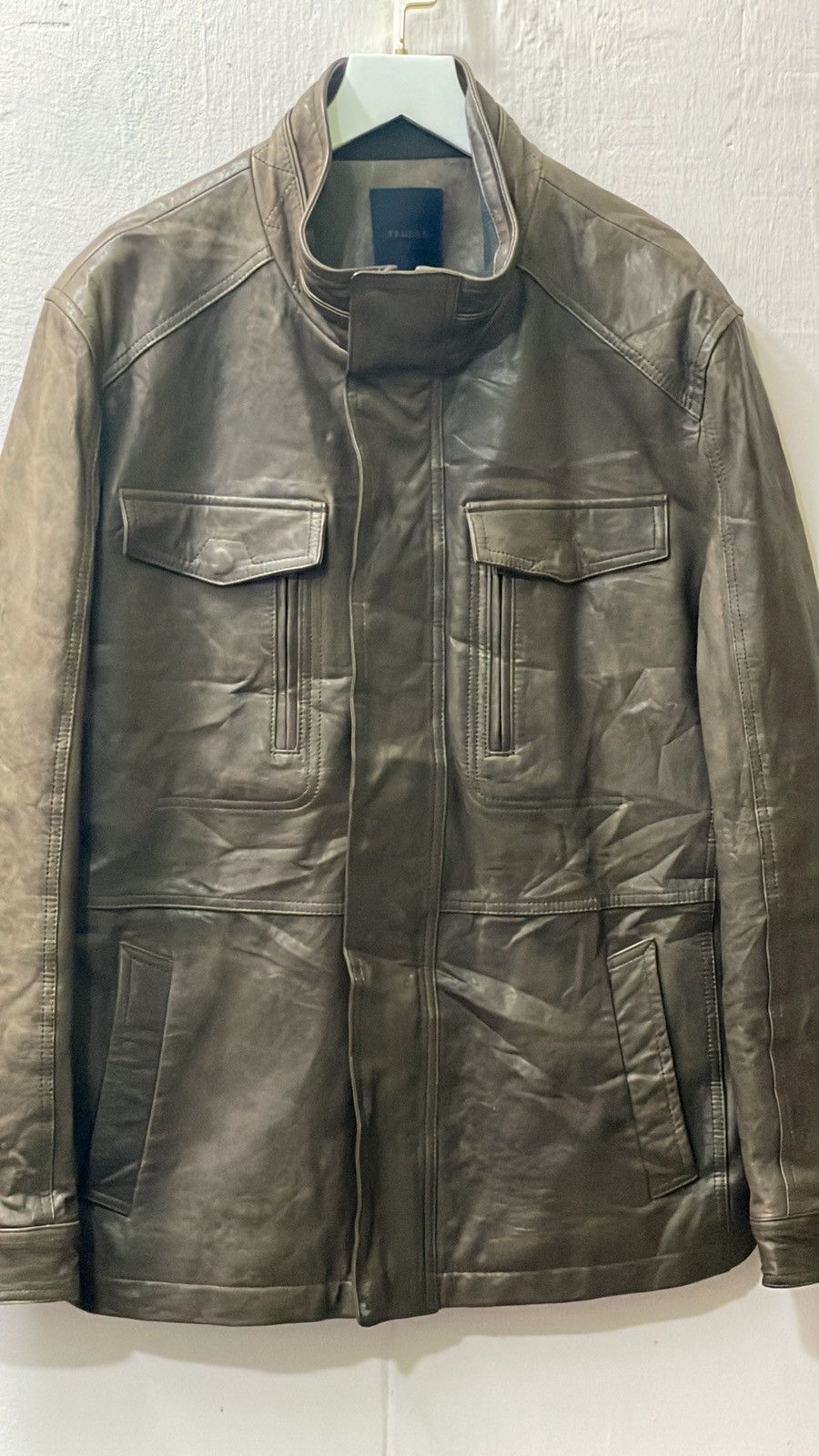 West Coast Choppers Vintage Trugen Genuine Leather Choppers Jacket Avant Garde Size US L / EU 52-54 / 3 - 1 Thumbnail