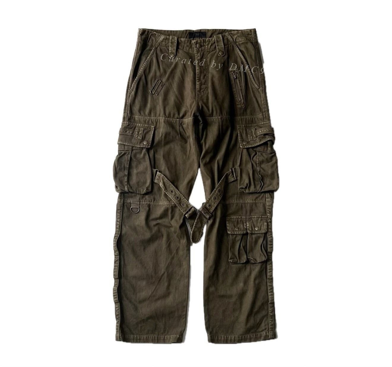 Vintage Vintage 2000s Moleskin Bondage Cargo Pant Size US 30 / EU 46 - 1 Thumbnail