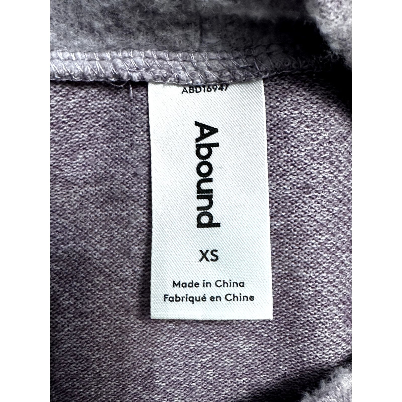 Other Abound Sweater Mock Neck Long Sleeve Fuzzy Light Purple XS Size XS / US 0-2 / IT 36-38 - 7 Thumbnail
