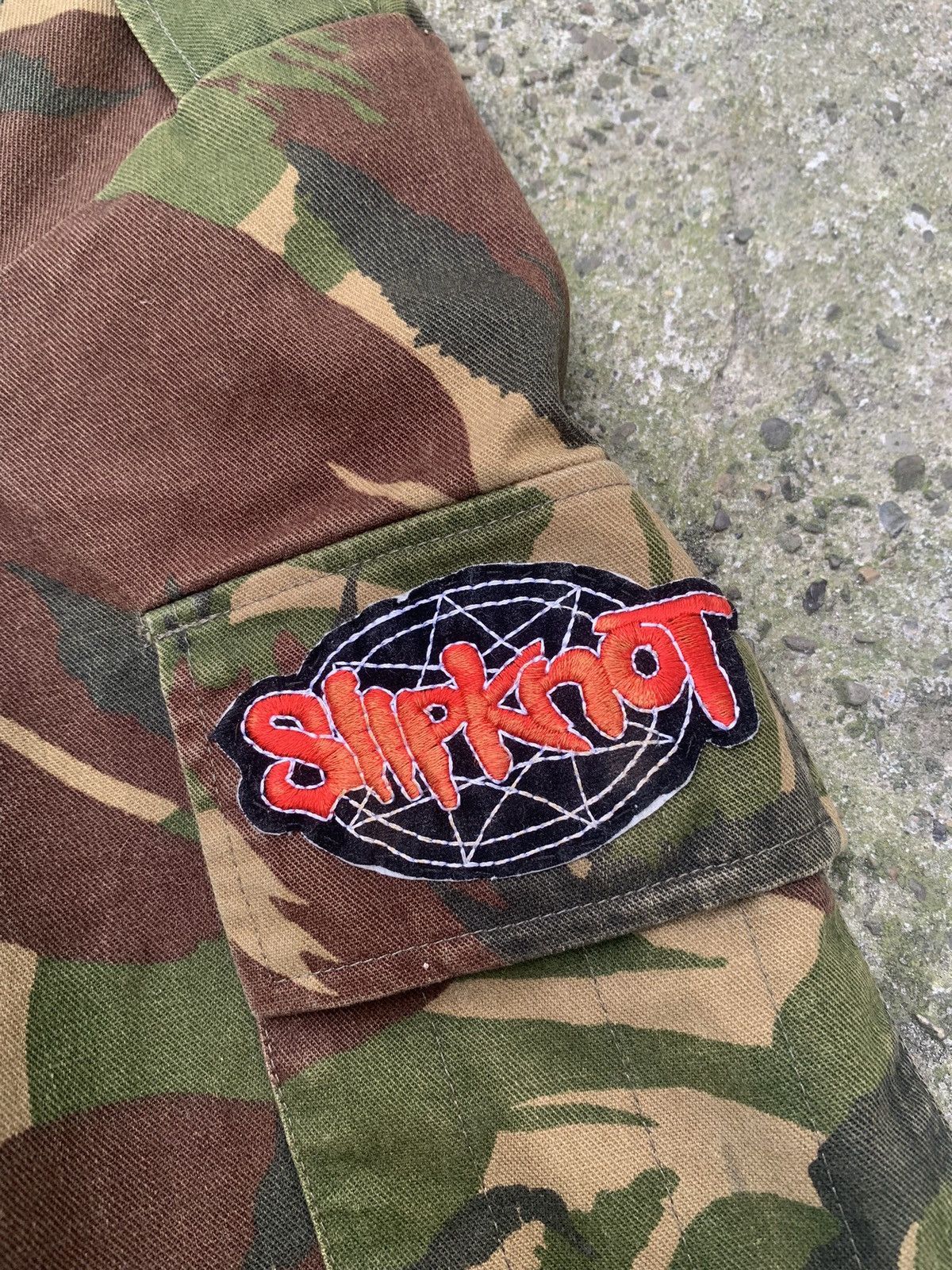 Other Custom Camo Punk Jacket w/ Patches MARQUARDT + SCHULZ Size US L / EU 52-54 / 3 - 10 Thumbnail