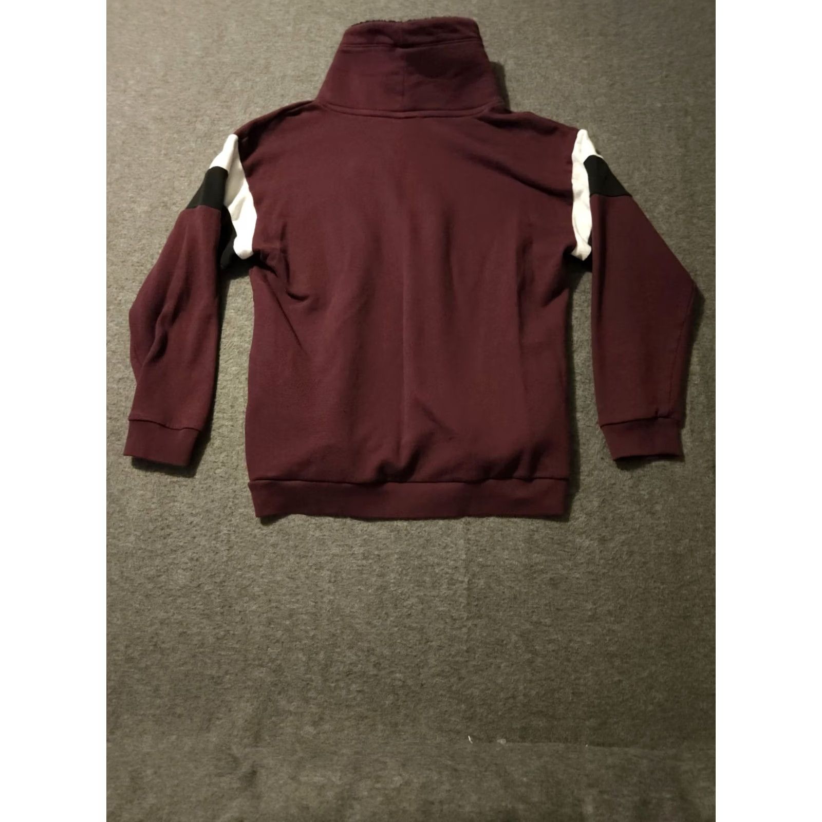 Victoria's Secret VINTAGE Victoria's Secret PINK Sweatshirt Women Medium Burgundy Mock Neck Pullover Logo Love Activewear US Made Vietnam Size M / US 6-8 / IT 42-44 - 6 Thumbnail