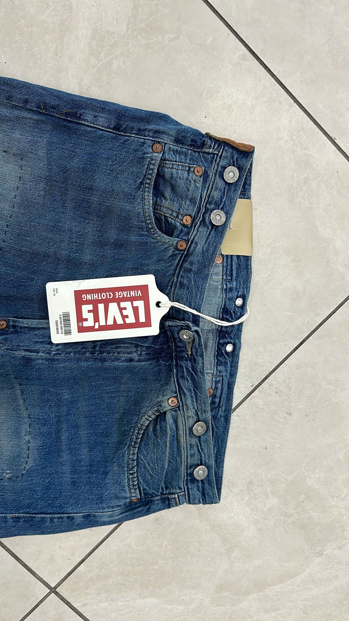 Levi's Vintage Clothing LVC Levi's Vintage Clothing 1915 501XX BigE Selvedge Jeans Size US 30 / EU 46 - 7 Thumbnail