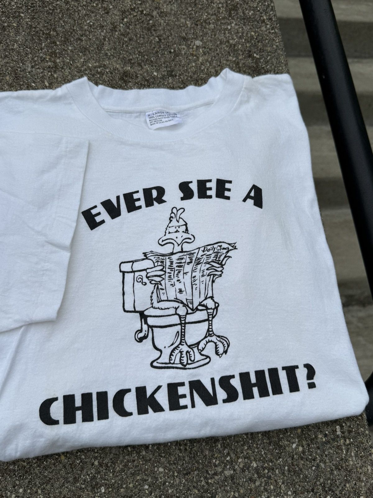 Vintage Vintage chicken shirt Size US L / EU 52-54 / 3 - 1 Thumbnail