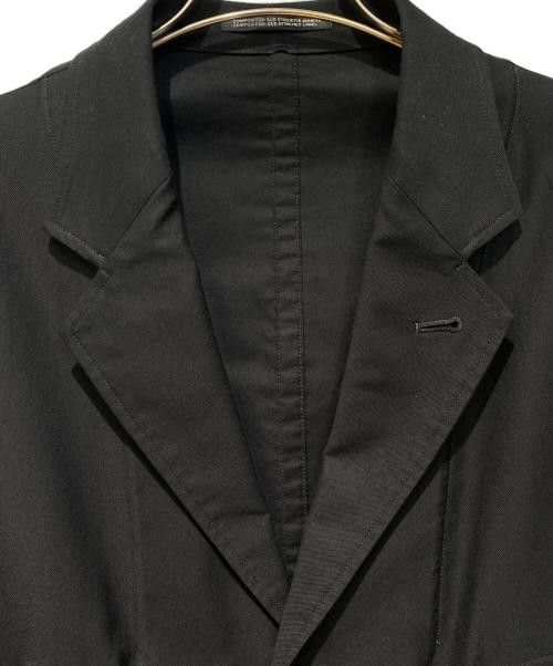 Yohji Yamamoto Yohji Yamamoto pour homme COTTON/TWILL NOTCHED/LAPEL JACKET Size US L / EU 52-54 / 3 - 3 Thumbnail