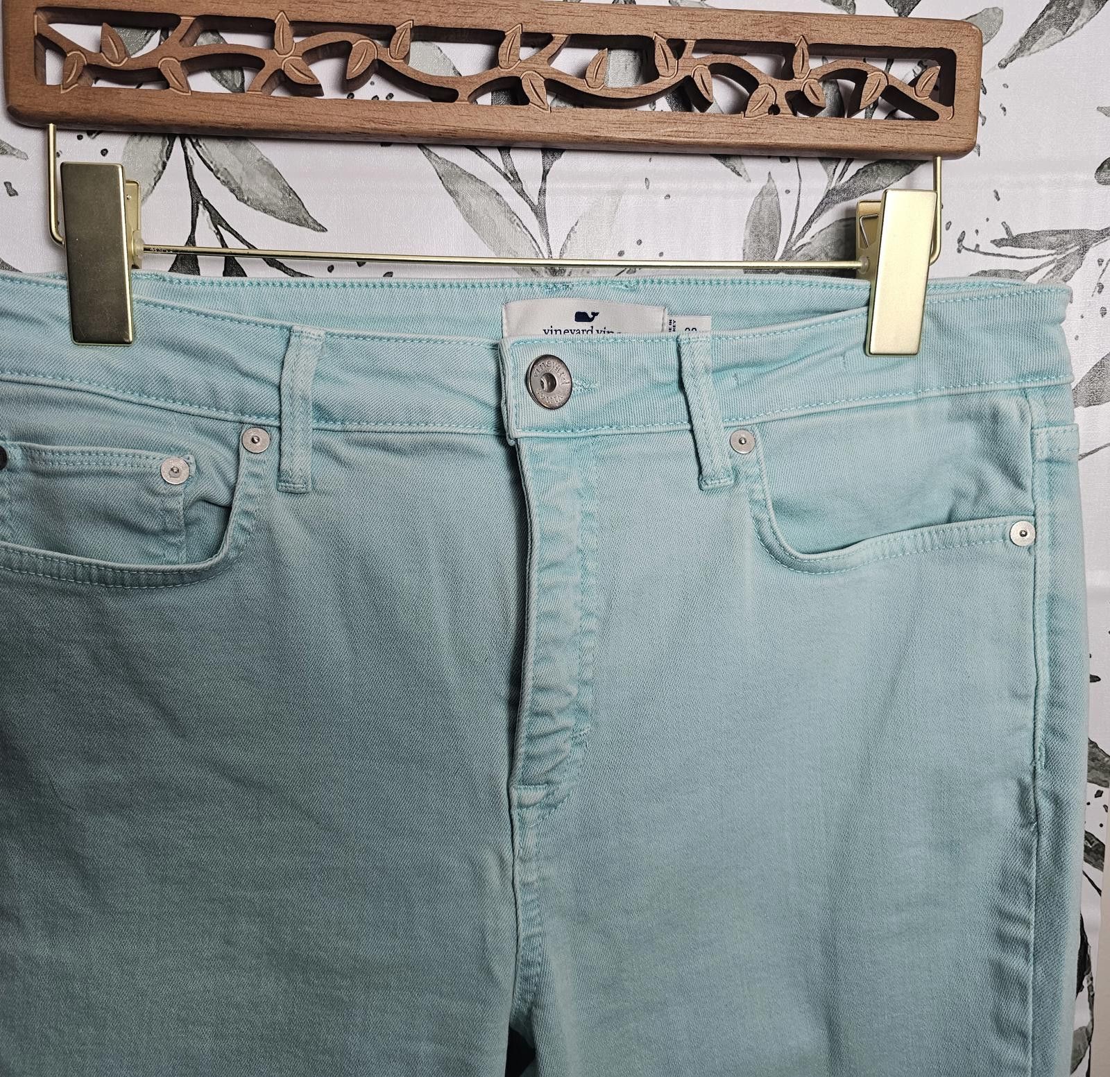 Vineyard Vines Vineyard Vines Pants Jeans Blue Womens Size 29 Candiani Size US 29 - 2 Thumbnail