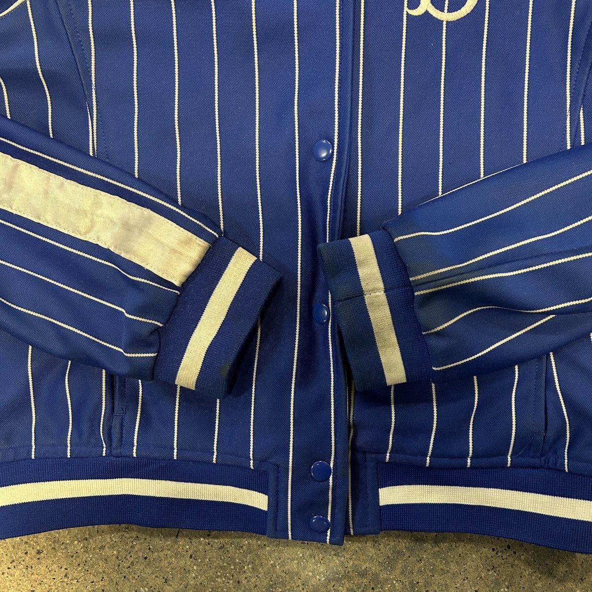 Vintage Vintage LA Dodgers 1955 World Champions Jacket Size US XS / EU 42 / 0 - 5 Thumbnail