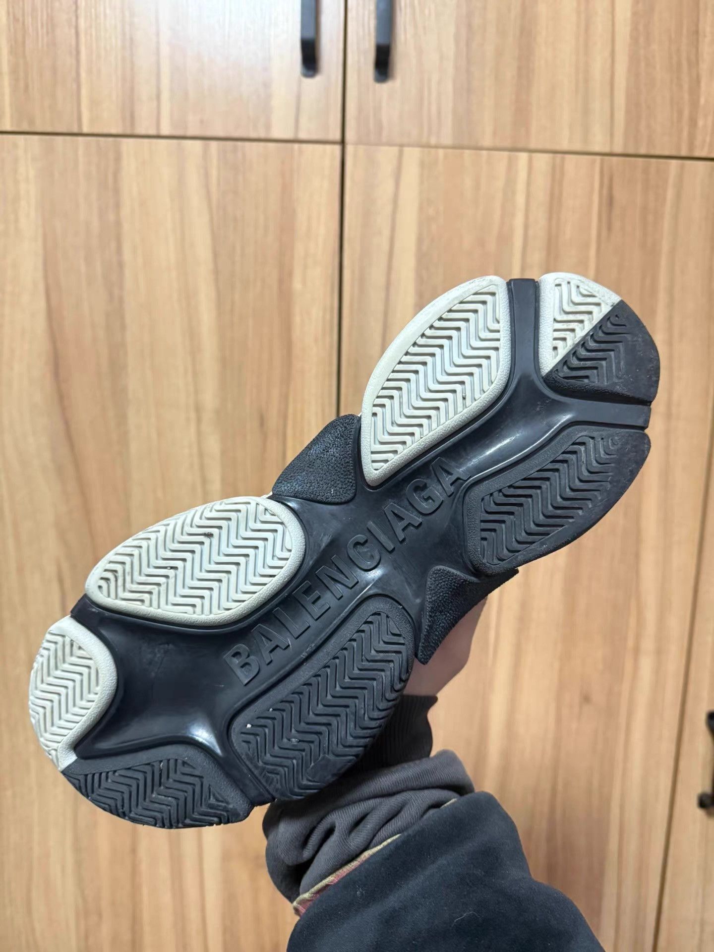 Balenciaga Balenciaga Triple S spliced dad sneakers Ｑ20 Size US 8 / EU 41 - 6 Thumbnail
