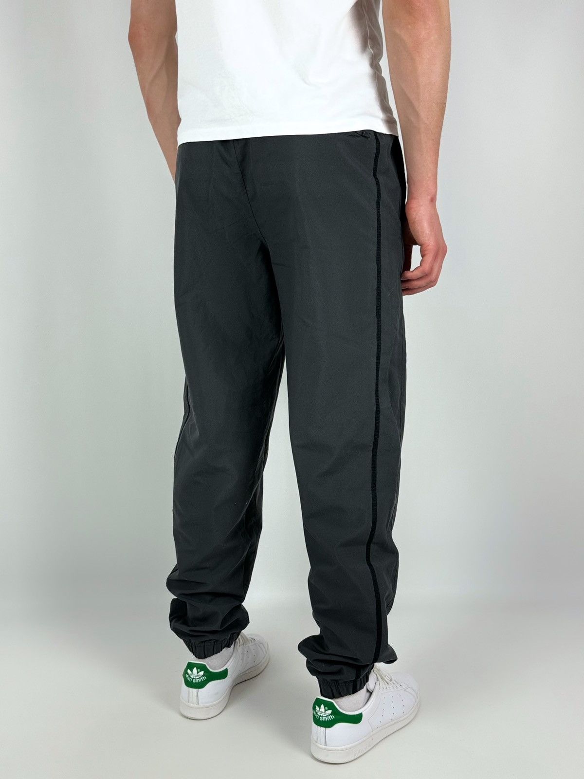 Nike Nike Swoosh Drill Gray Track Pants Size US 32 / EU 48 - 3 Thumbnail