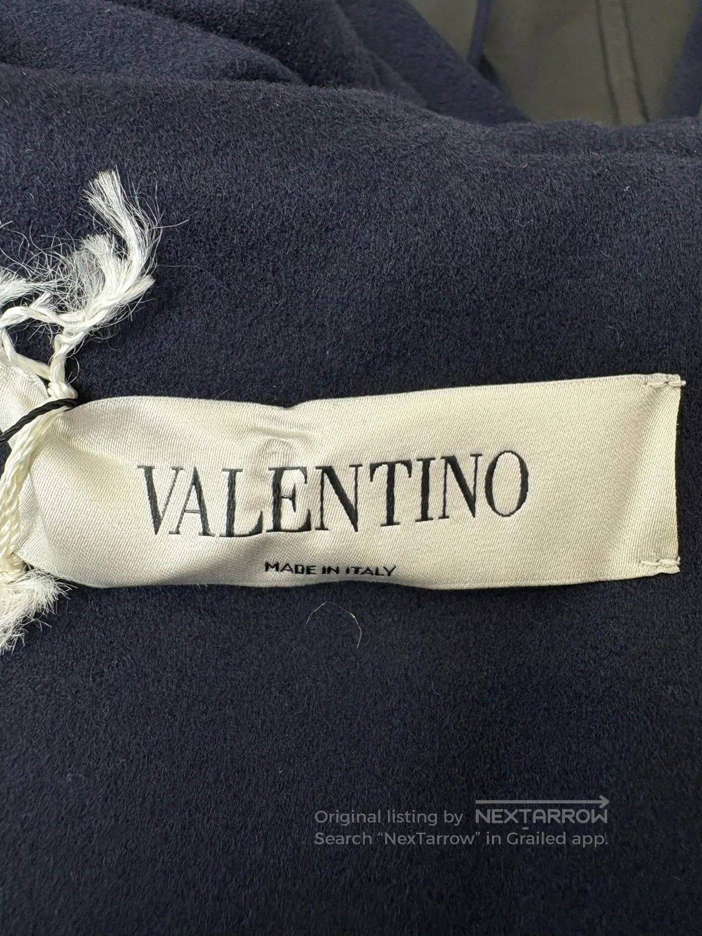 Valentino Valentino Cashmere Leather Panel Coat. Size US M / EU 48-50 / 2 - 3 Thumbnail