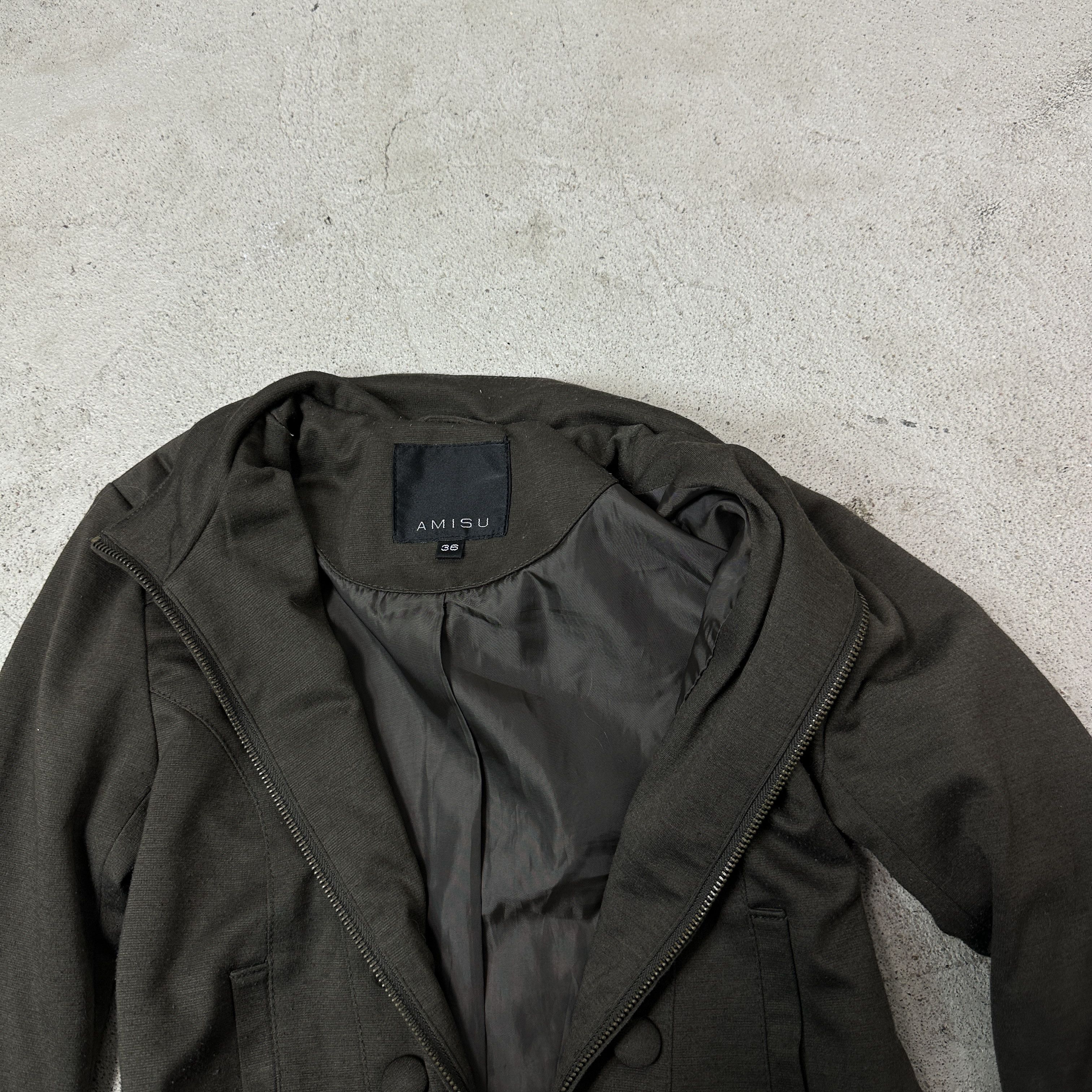 Vintage Vintage Utility Military Style Napoleon Blazer 00s Size S / US 4 / IT 40 - 5 Thumbnail