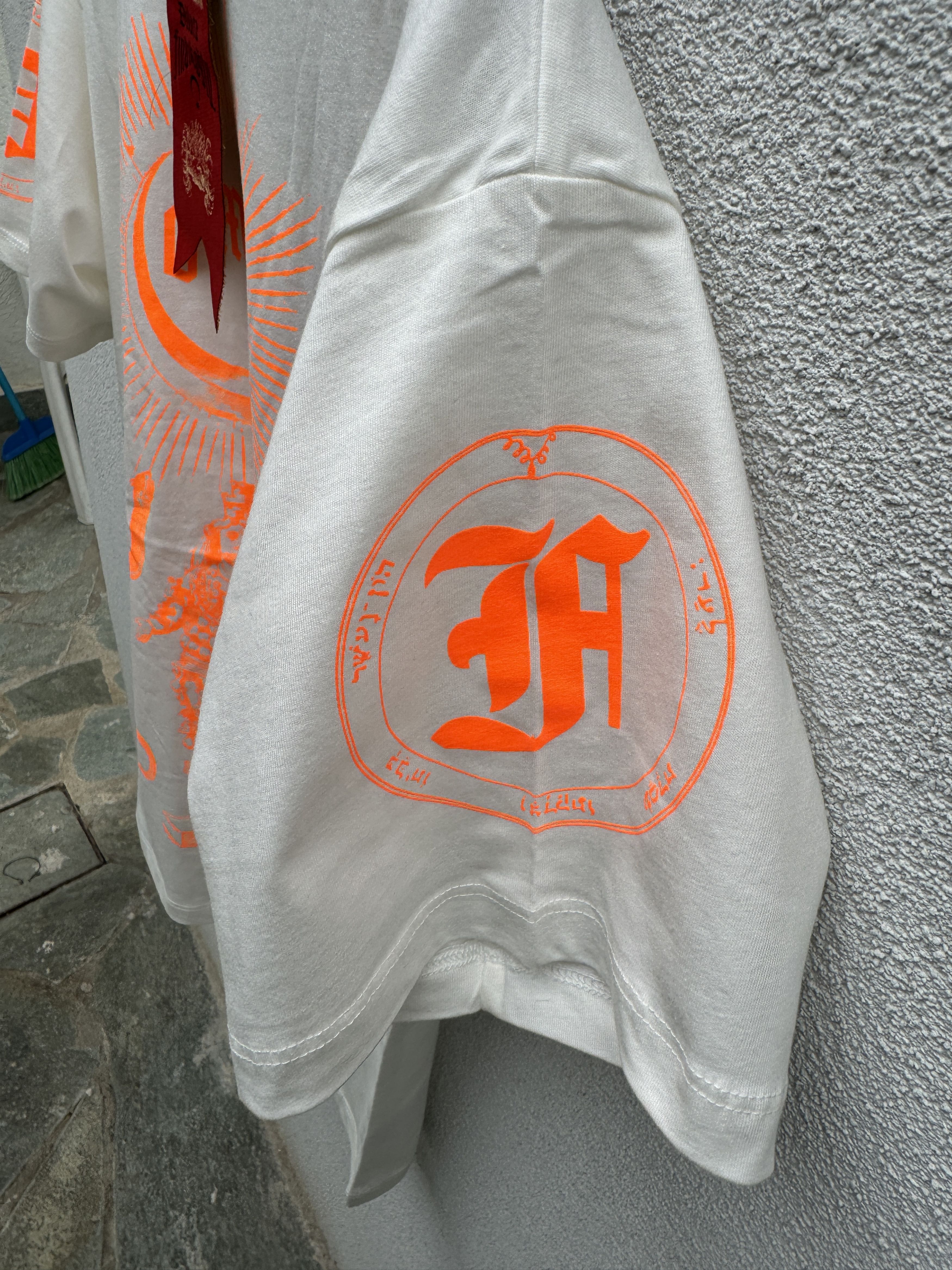 Dilara Findikoglu Dilara Findikoglu Unisex Neon Orange Cybele Goddess Print Size US L / EU 52-54 / 3 - 6 Thumbnail