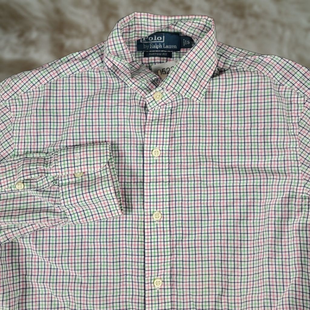 Ralph Lauren RALPH LAUREN Casual Button-Up Shirt Mens Small Blue Pink Check Long Sleeve Size US S / EU 44-46 / 1 - 1 Thumbnail