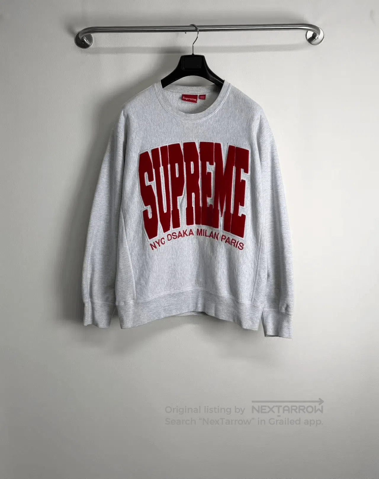 Supreme Supreme Cities Arc Crewneck Sweatshirt. Size US M / EU 48-50 / 2 - 1 Thumbnail