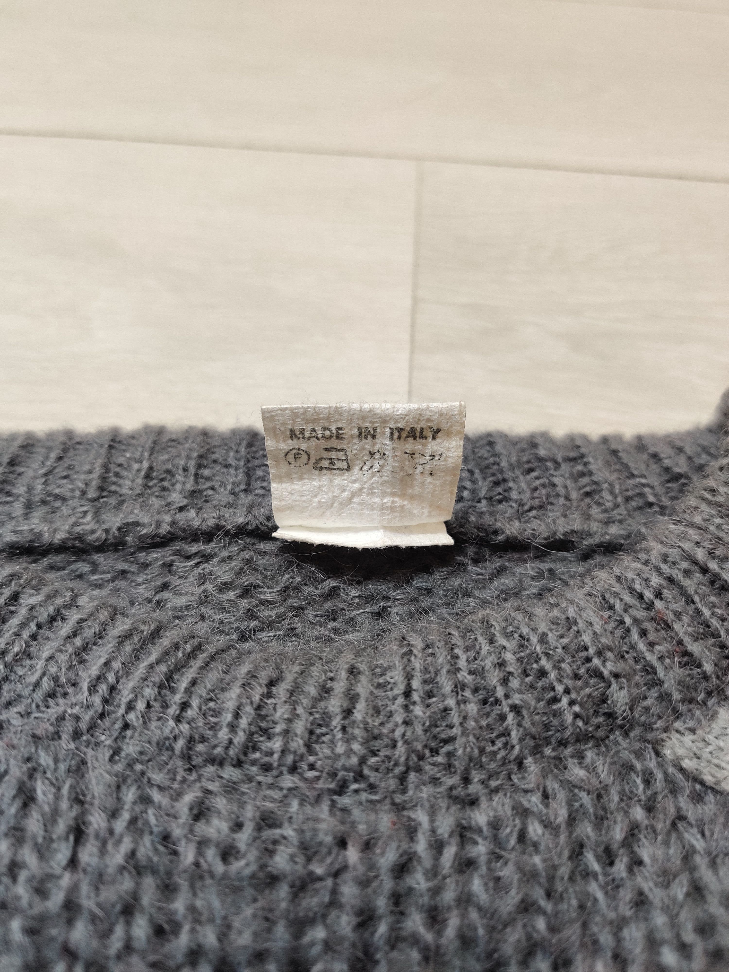 Vintage Vintage Avant Garde Italian wool sweater Size M / US 6-8 / IT 42-44 - 4 Thumbnail