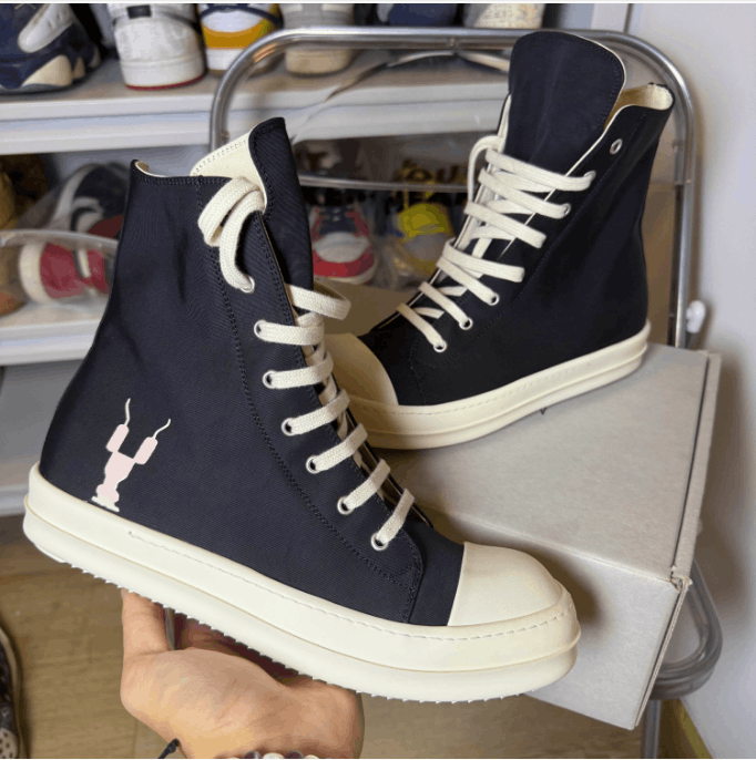 Rick Owens Rick Owens Hi-Top Sneakers Size US 7 / EU 40 - 3 Thumbnail