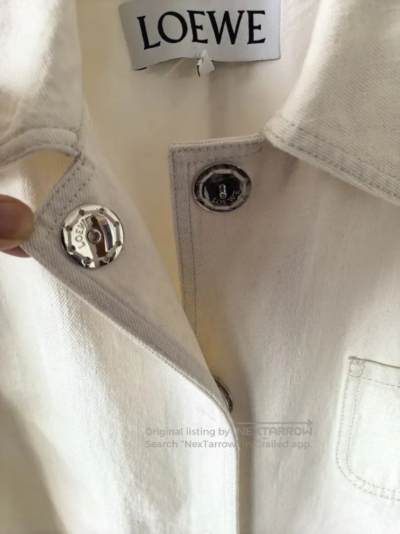 Loewe Loewe Cotton linen, jacket coat Size XS / US 0-2 / IT 36-38 - 6 Thumbnail