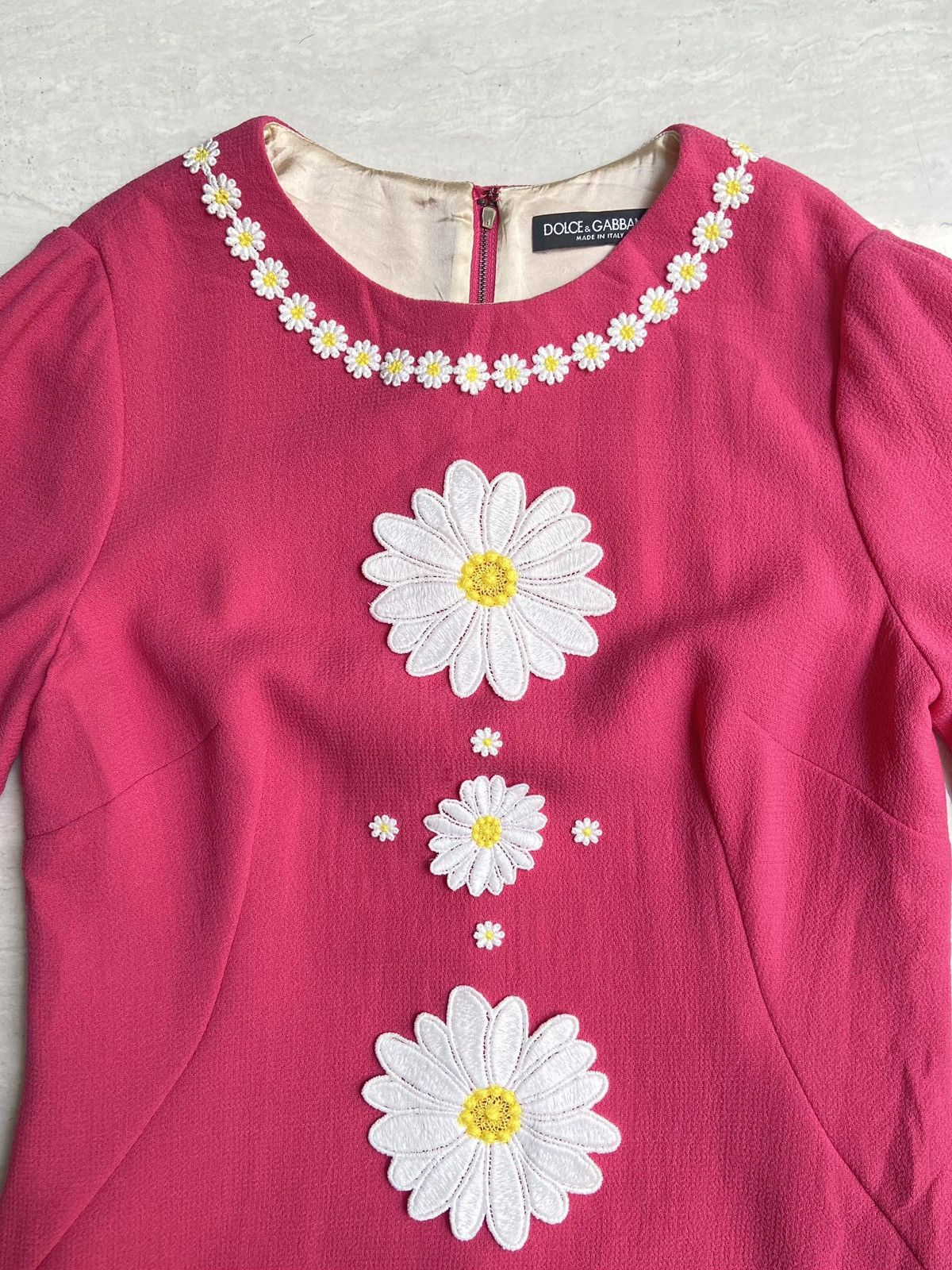 Dolce & Gabbana DOLCE & GABBANA Flower Motive Dress Size XS / US 0-2 / IT 36-38 - 14 Thumbnail
