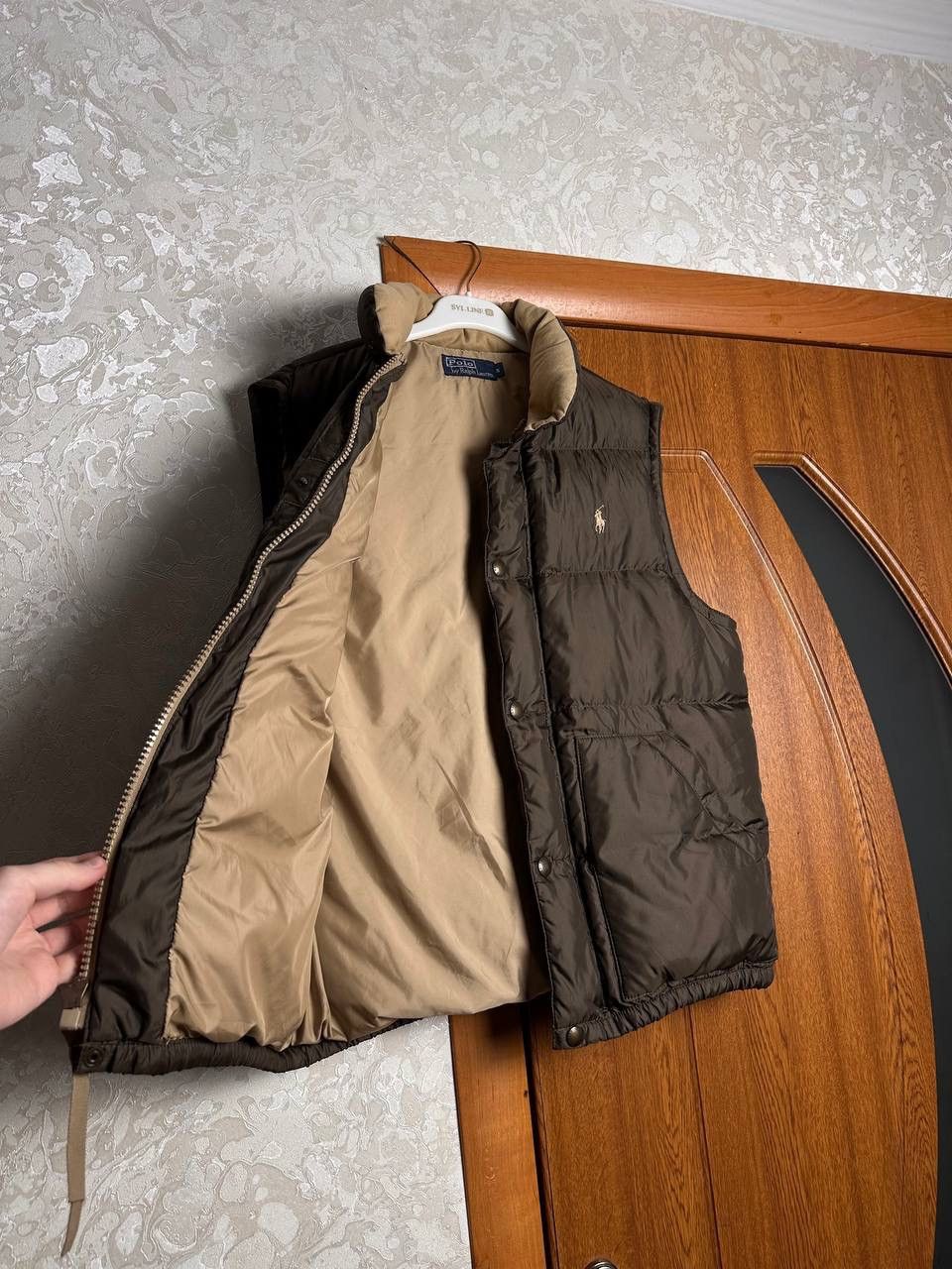 Polo Ralph Lauren Vintage Polo Ralph Lauren RARE Brown Down Puffer Vest Size US S / EU 44-46 / 1 - 7 Thumbnail
