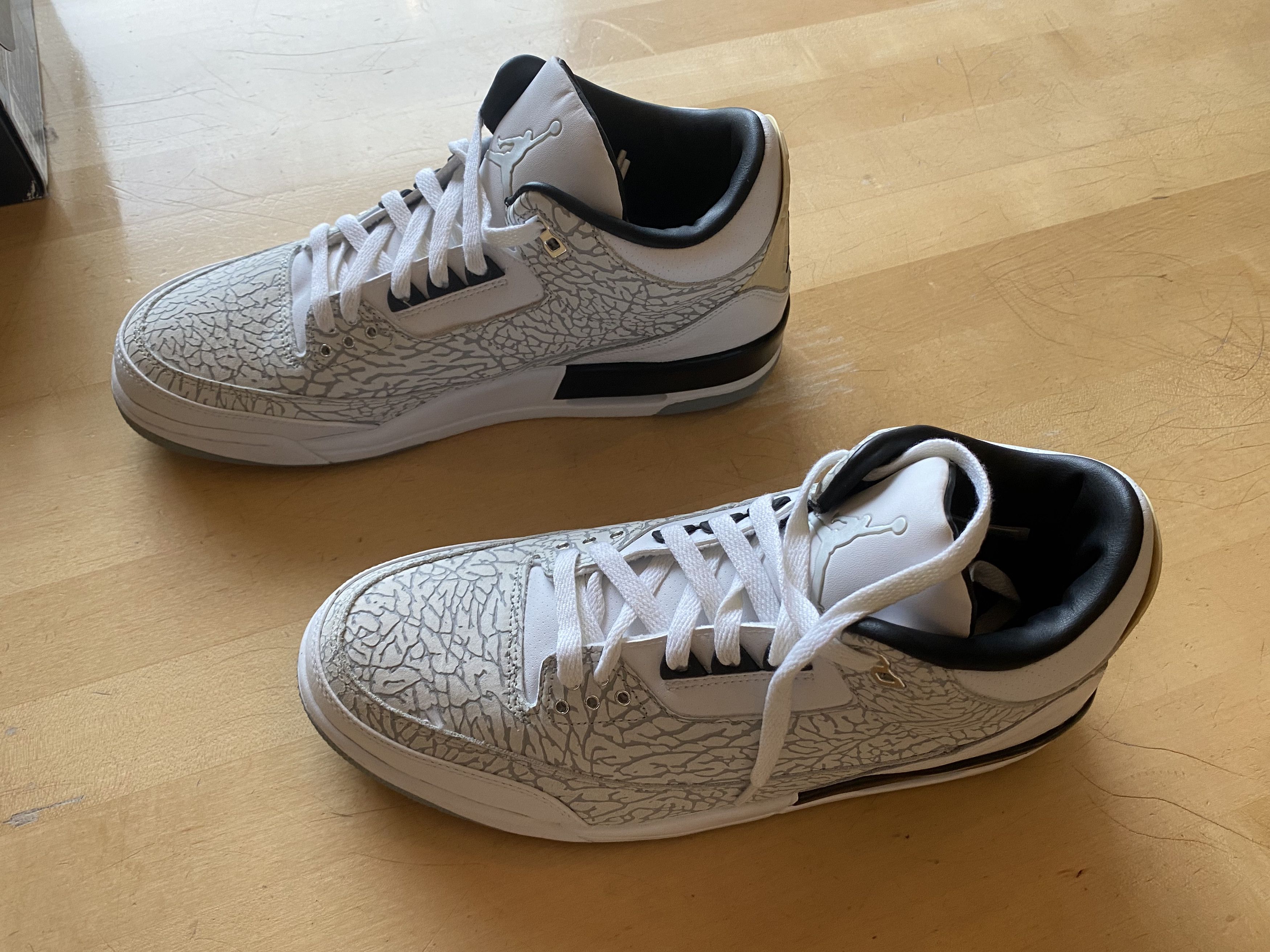 Jordan Brand Air Jordan Retro 3 Flip Size US 11.5 / EU 44-45 - 3 Thumbnail